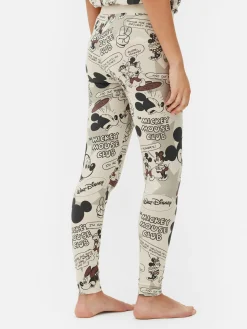 Hot „Disney Micky Maus“ Retro-Schlafanzug-Leggings Damen Schlafanzughosen
