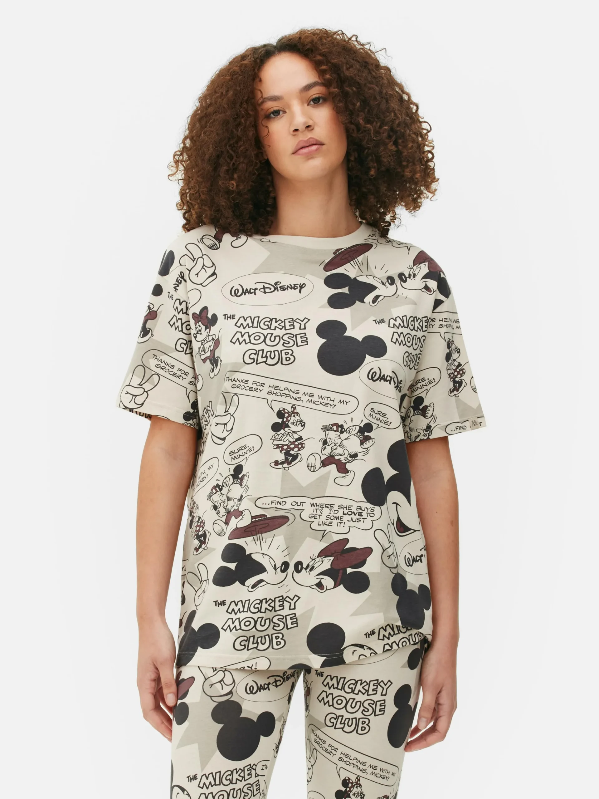 Clearance „Disney Micky Maus“ Schlafanzugtop Damen Schlafanzugoberteile