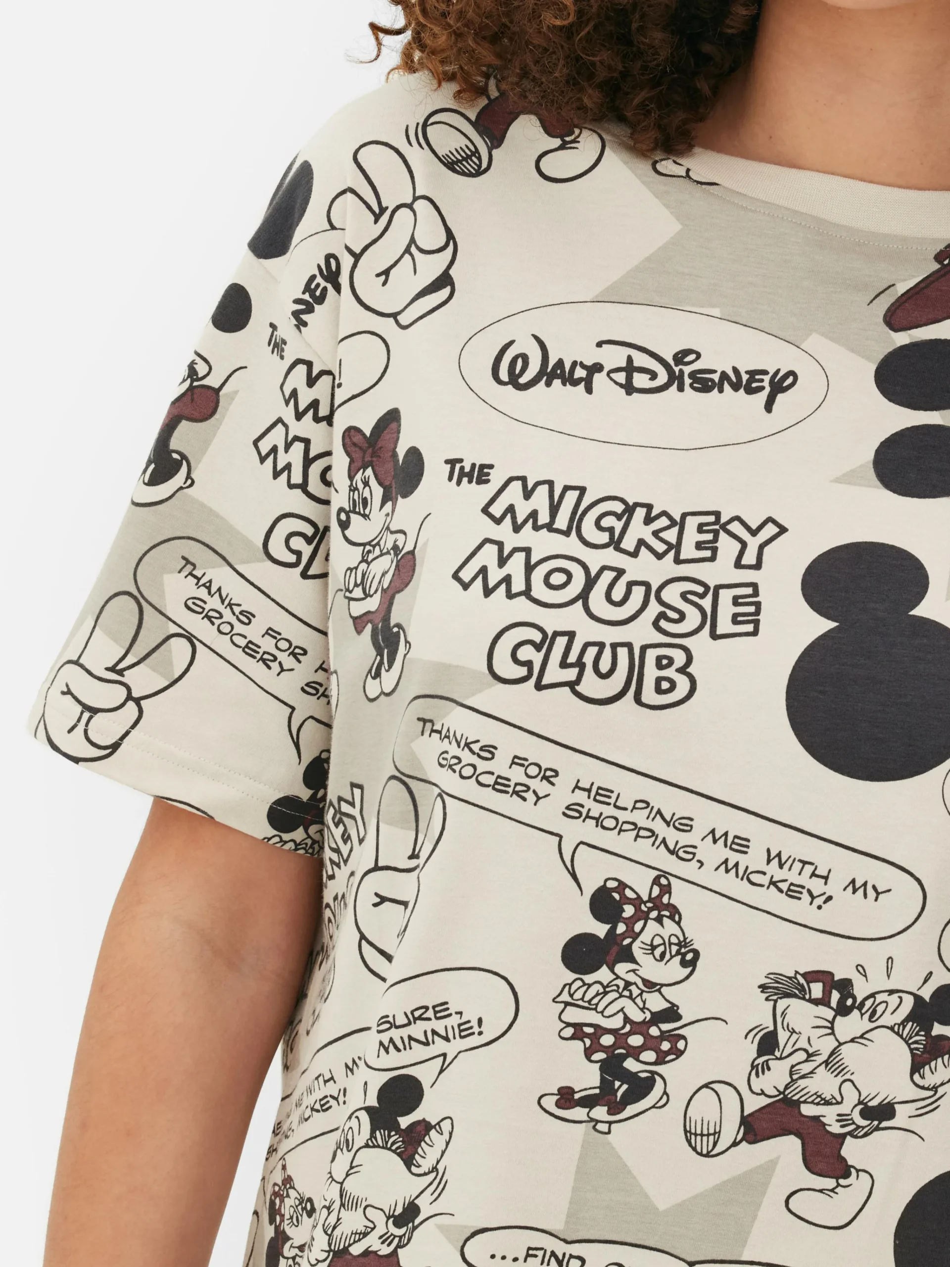 Clearance „Disney Micky Maus“ Schlafanzugtop Damen Schlafanzugoberteile