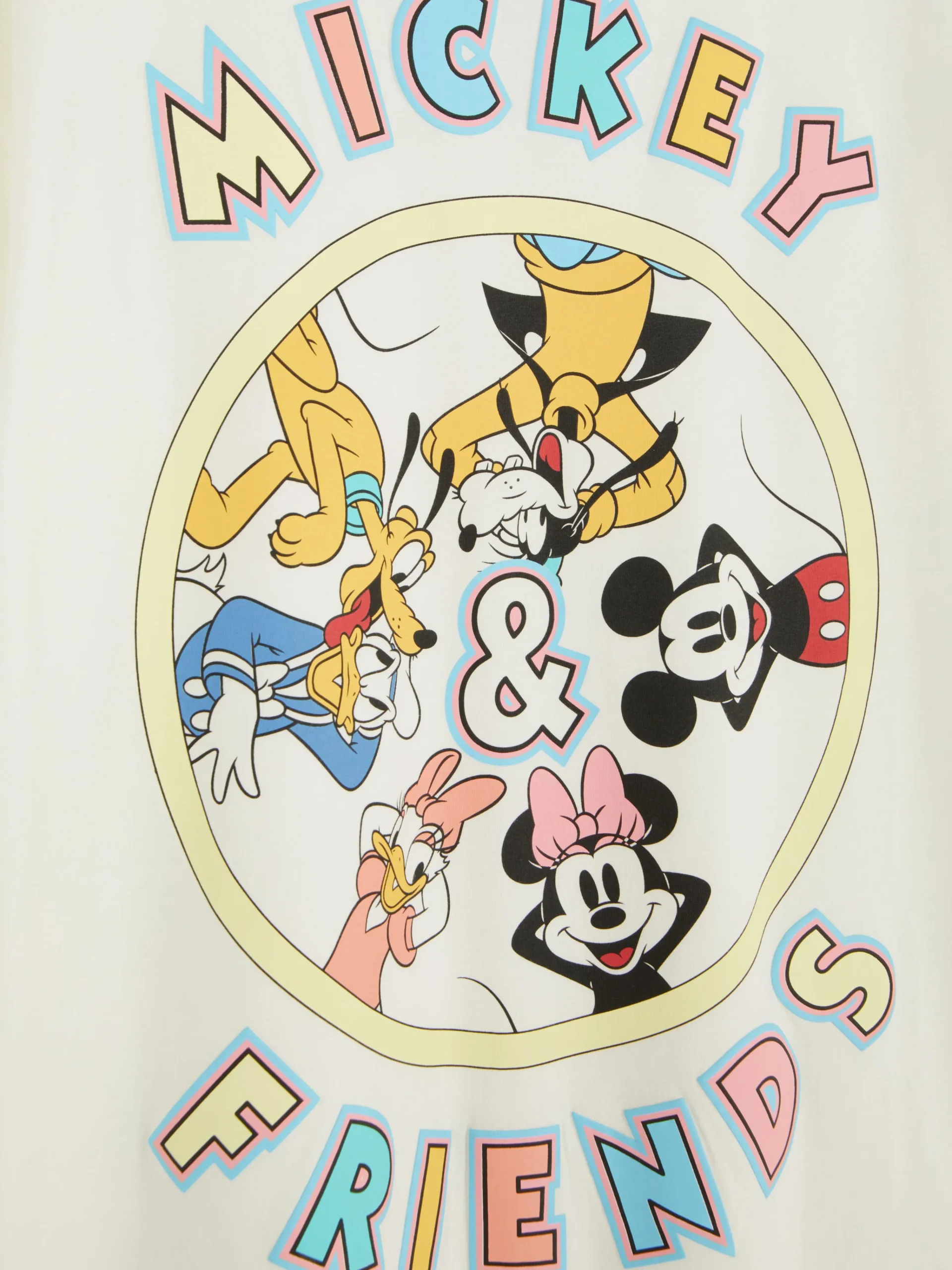 „Disney Micky Maus Und Freunde“ Schlaf-T-Shirt Damen Schlafshirts Und Nachthemden