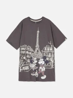Sale „Disney Micky Maus Und Minnie Maus“ Schlaf-T-Shirt Damen Schlafshirts Und Nachthemden