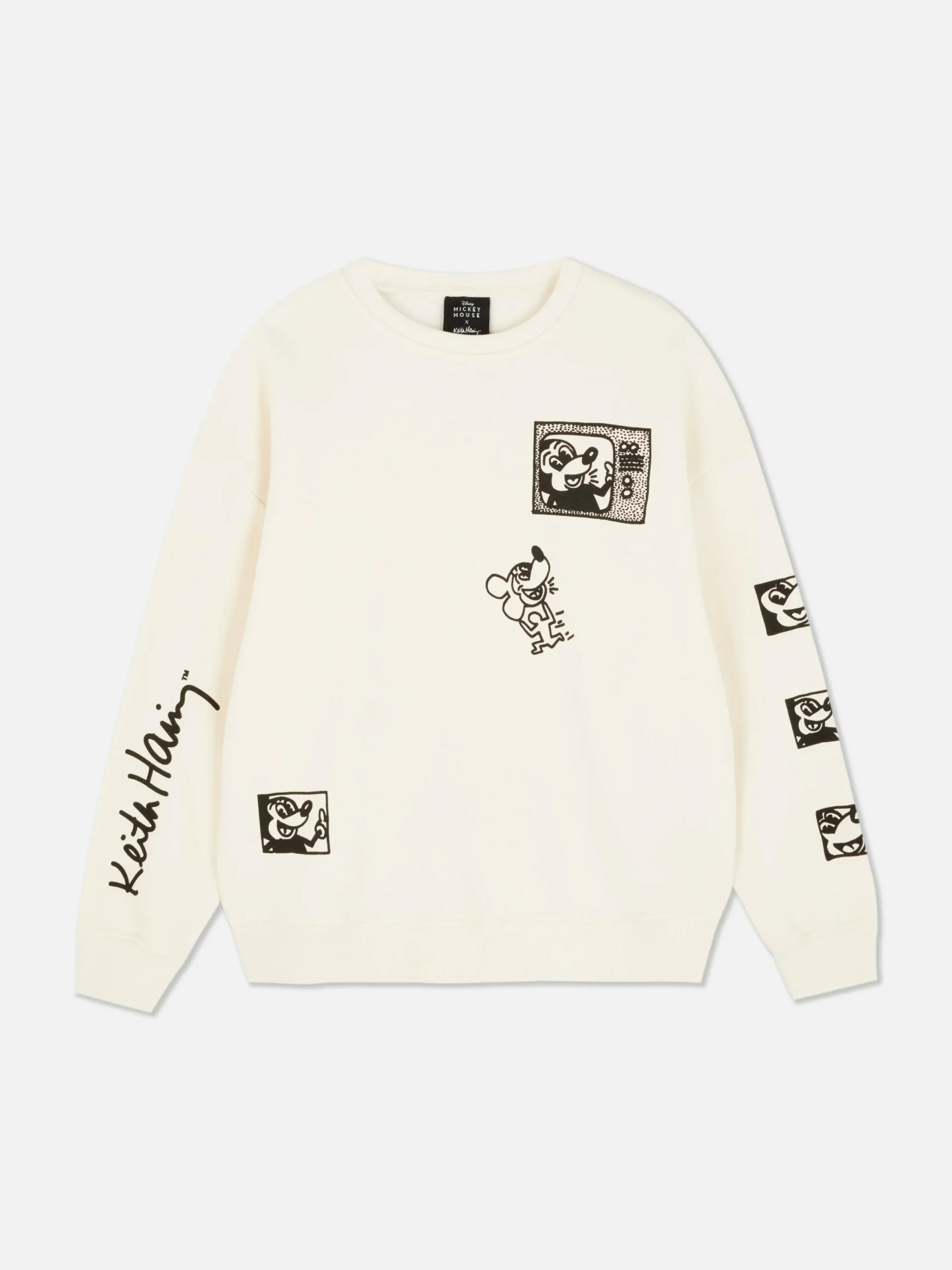 New „Disney Micky Maus X Keith Haring“ Sweatshirt Damen Hoodies Und Sweatshirts