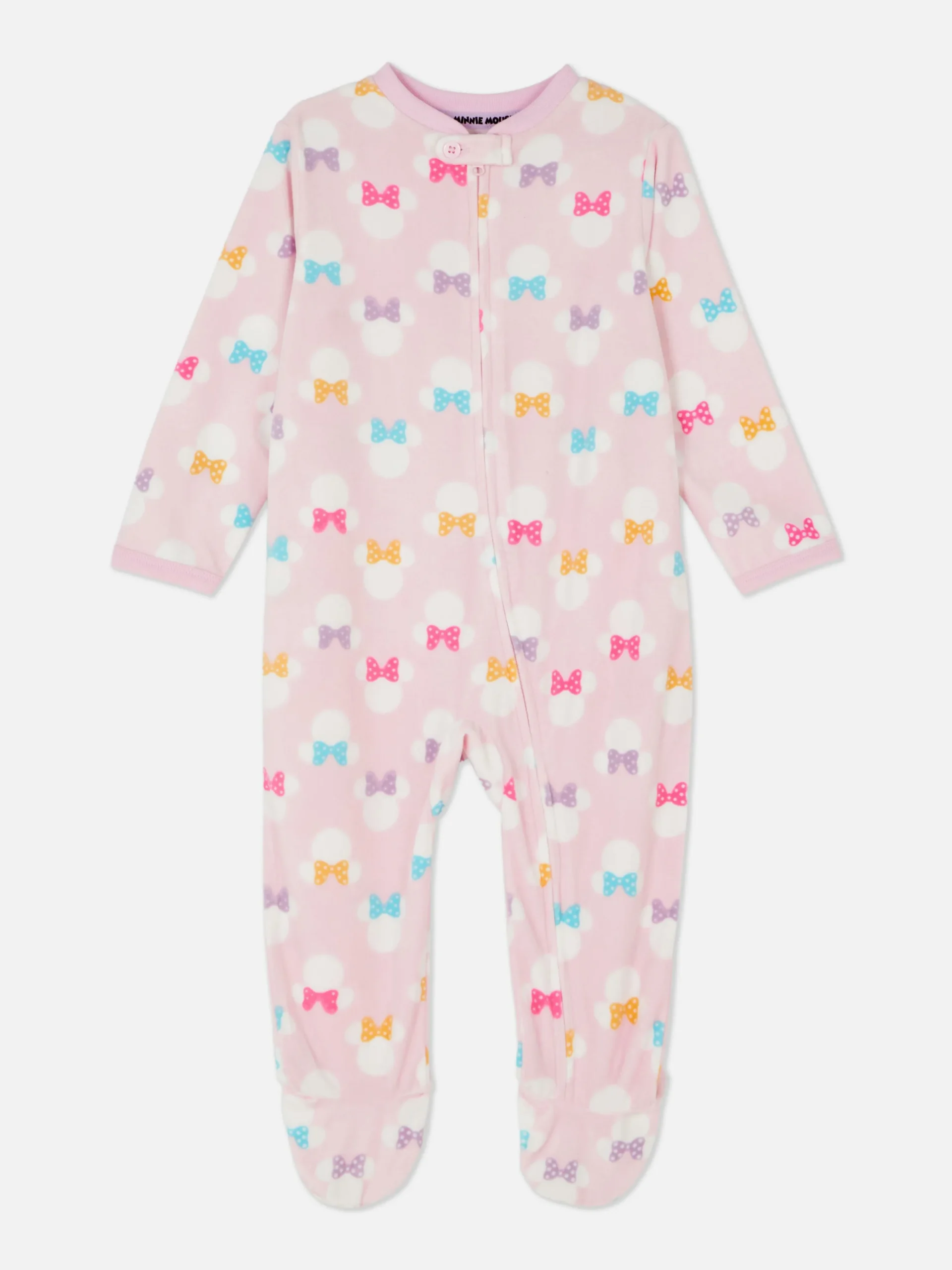 Clearance „Disney Minnie Maus Minky„ Schlafanzug Schlafanzüge Und Nachtwäsche|Babygirls Und Strampler