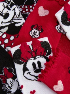 Clearance „Disney Minnie Maus“ Sneakersocken, 4er-Pack Kinder Socken Und Strumpfhosen