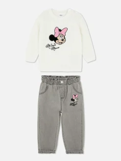 Best „Disney Minnie Maus“ Strickpullover Und Jeans Im Set Sets Und Outfits