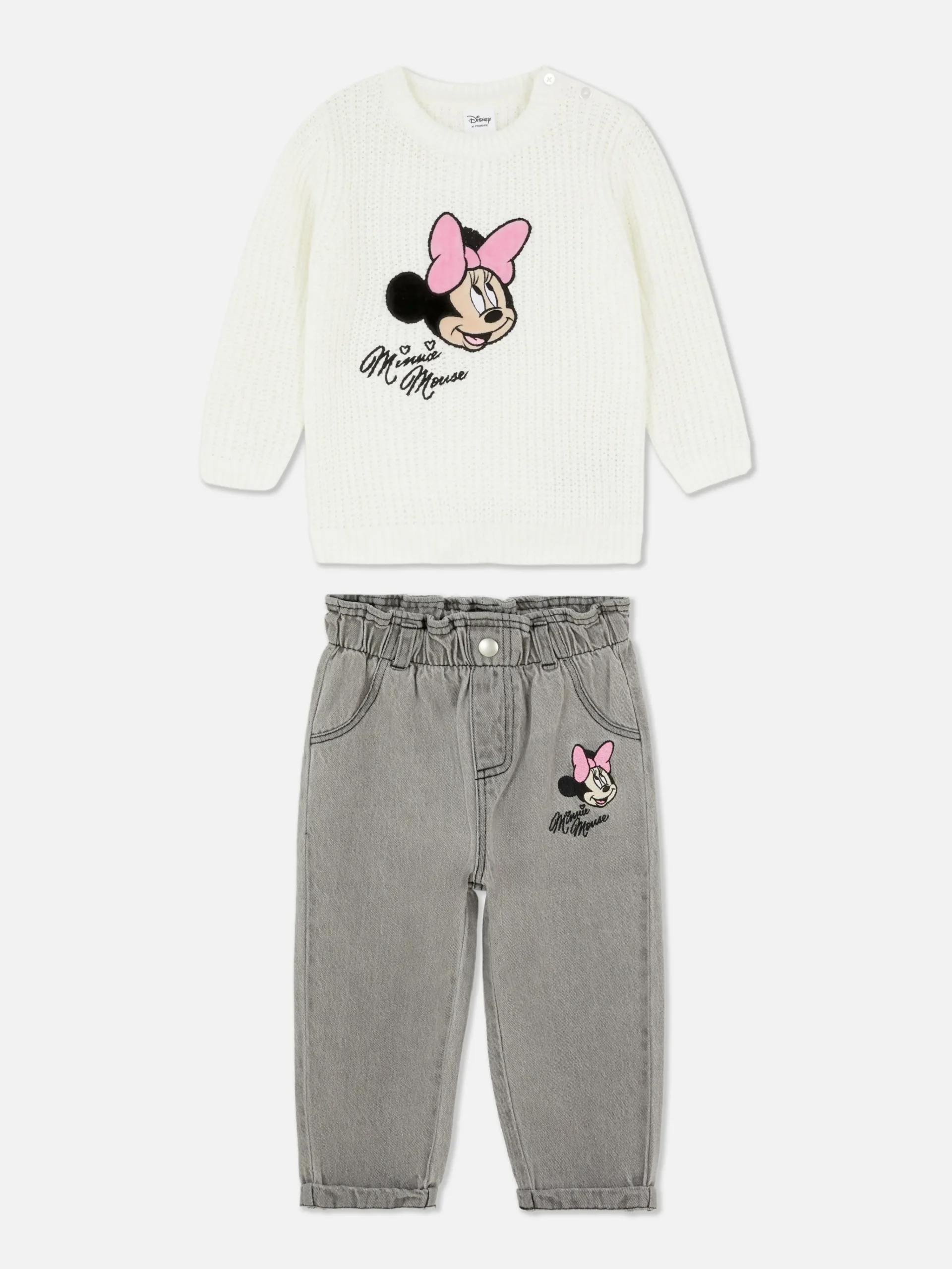 Best „Disney Minnie Maus“ Strickpullover Und Jeans Im Set Sets Und Outfits