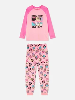 Discount „Disney Minnie Maus Und Daisy Duck“ Pyjama Aus Velours Kinder Schlafanzüge Und Nachtwäsche