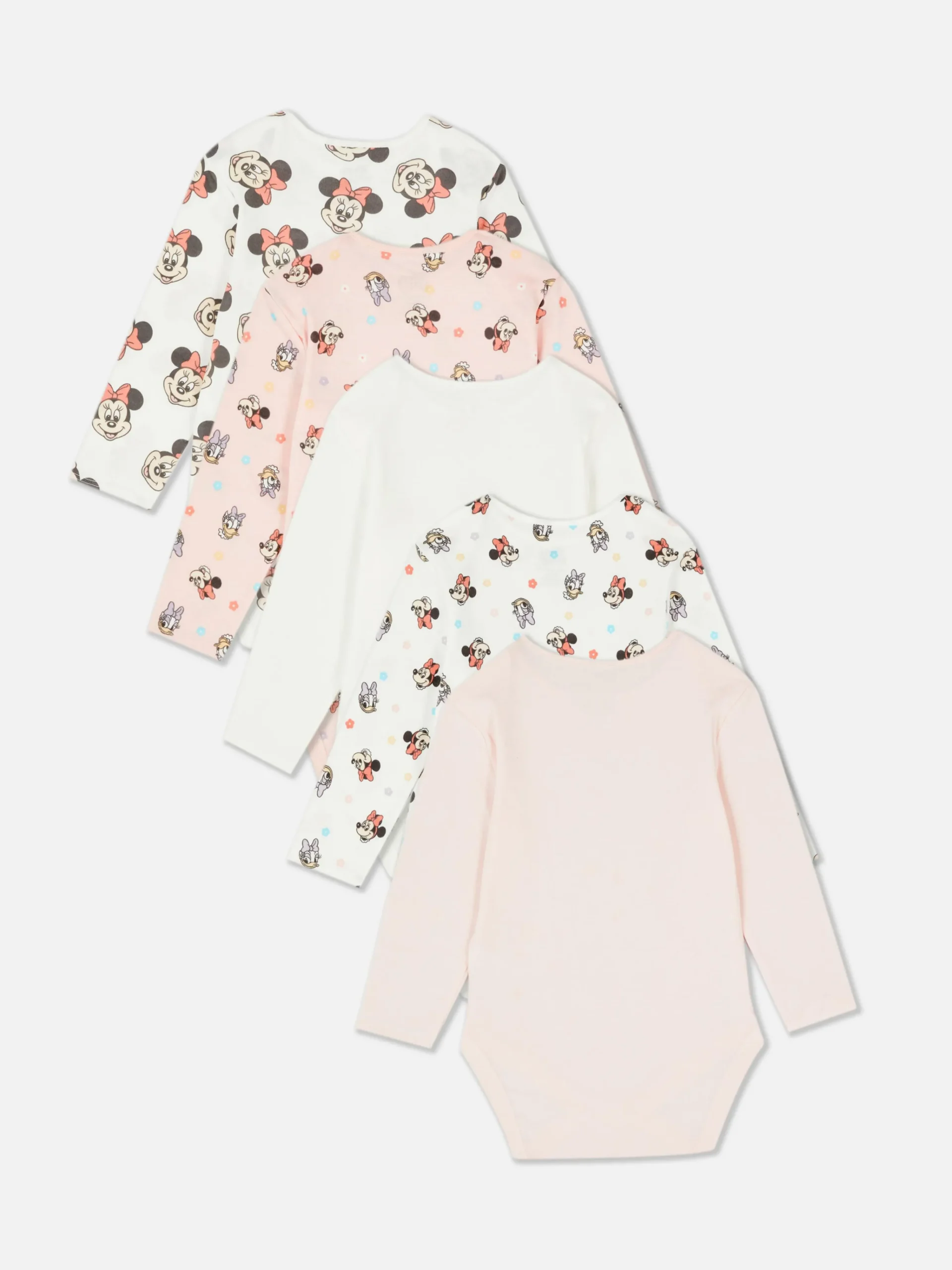 „Disney Minnie Maus Und Daisy Duck“ Bodys, 5er-Pack Bodys Und Westen