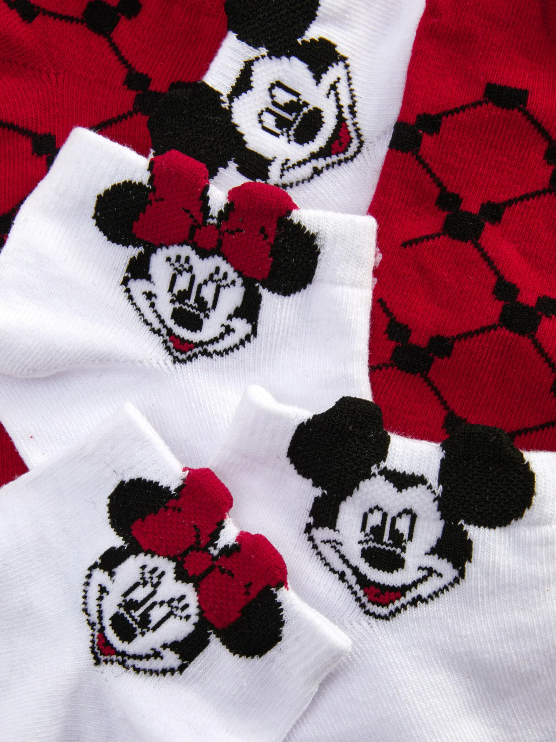 Best „Disney“ Sneakersocken, 3er-Pack Damen Socken