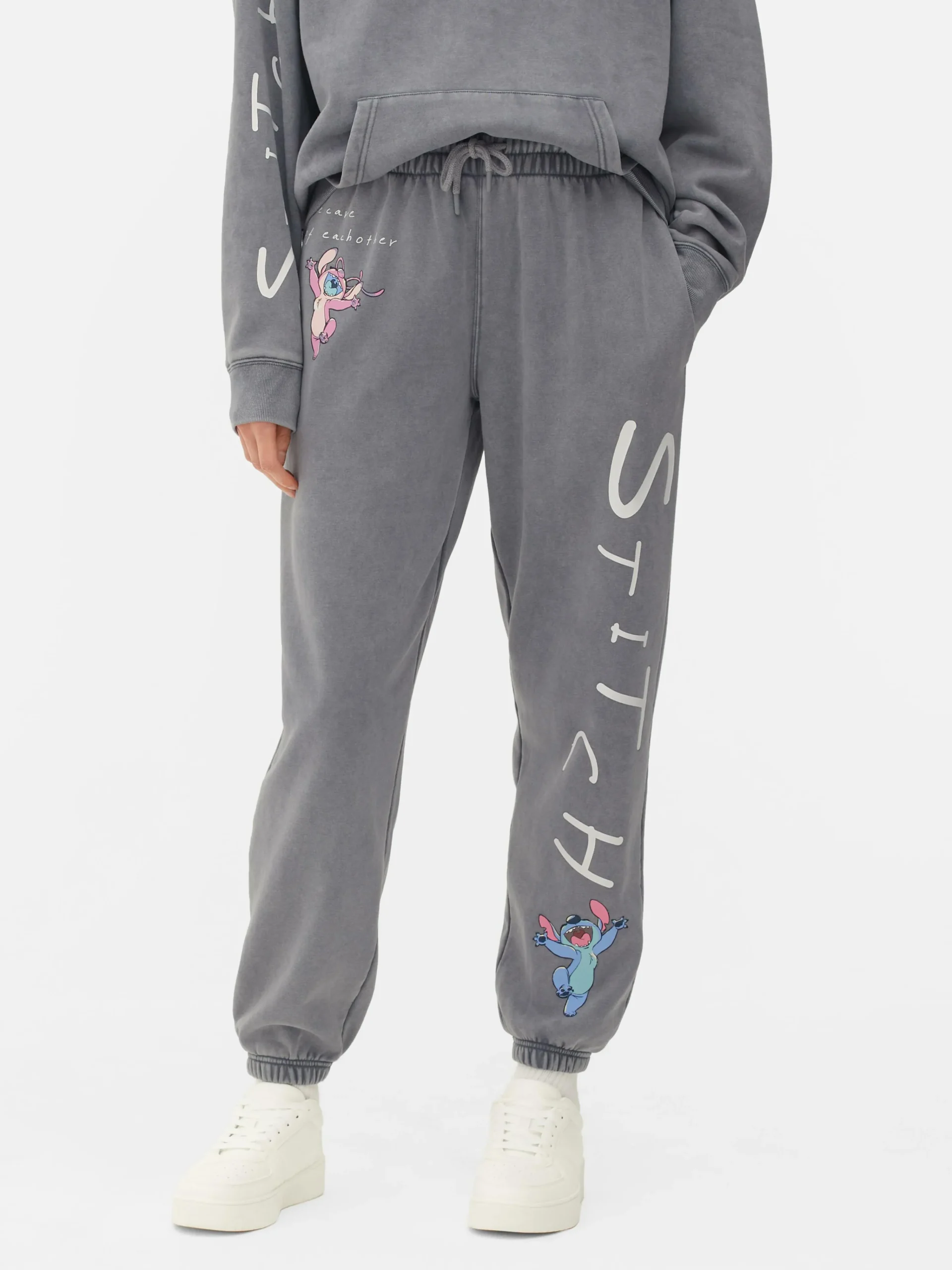 Outlet „Disney Stitch & Angel“ Jogginghose Damen Jogginghosen