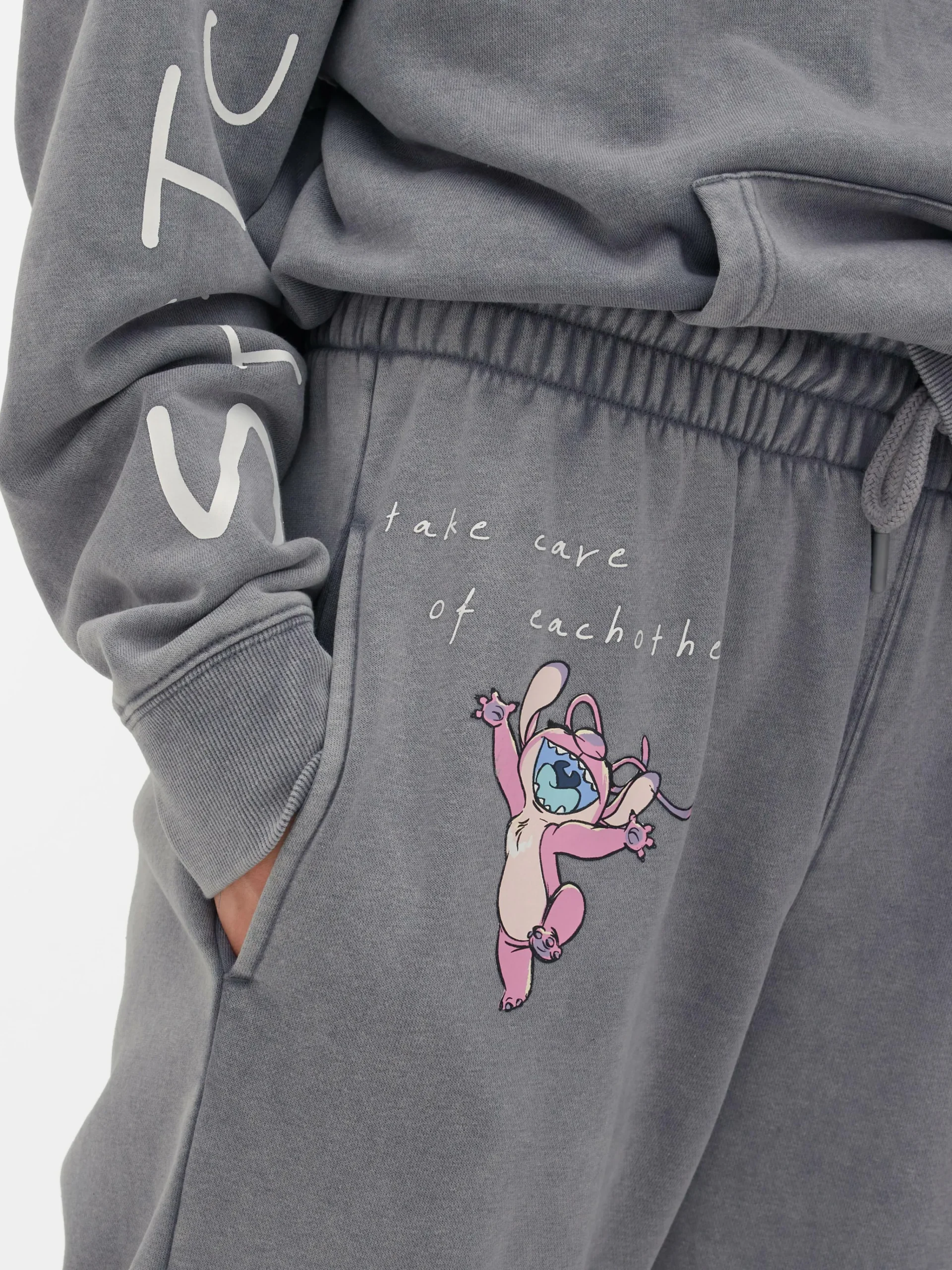 Outlet „Disney Stitch & Angel“ Jogginghose Damen Jogginghosen