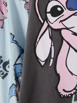 Outlet „Disney Stitch & Angel“ Schlafanzug Damen Schlafanzüge