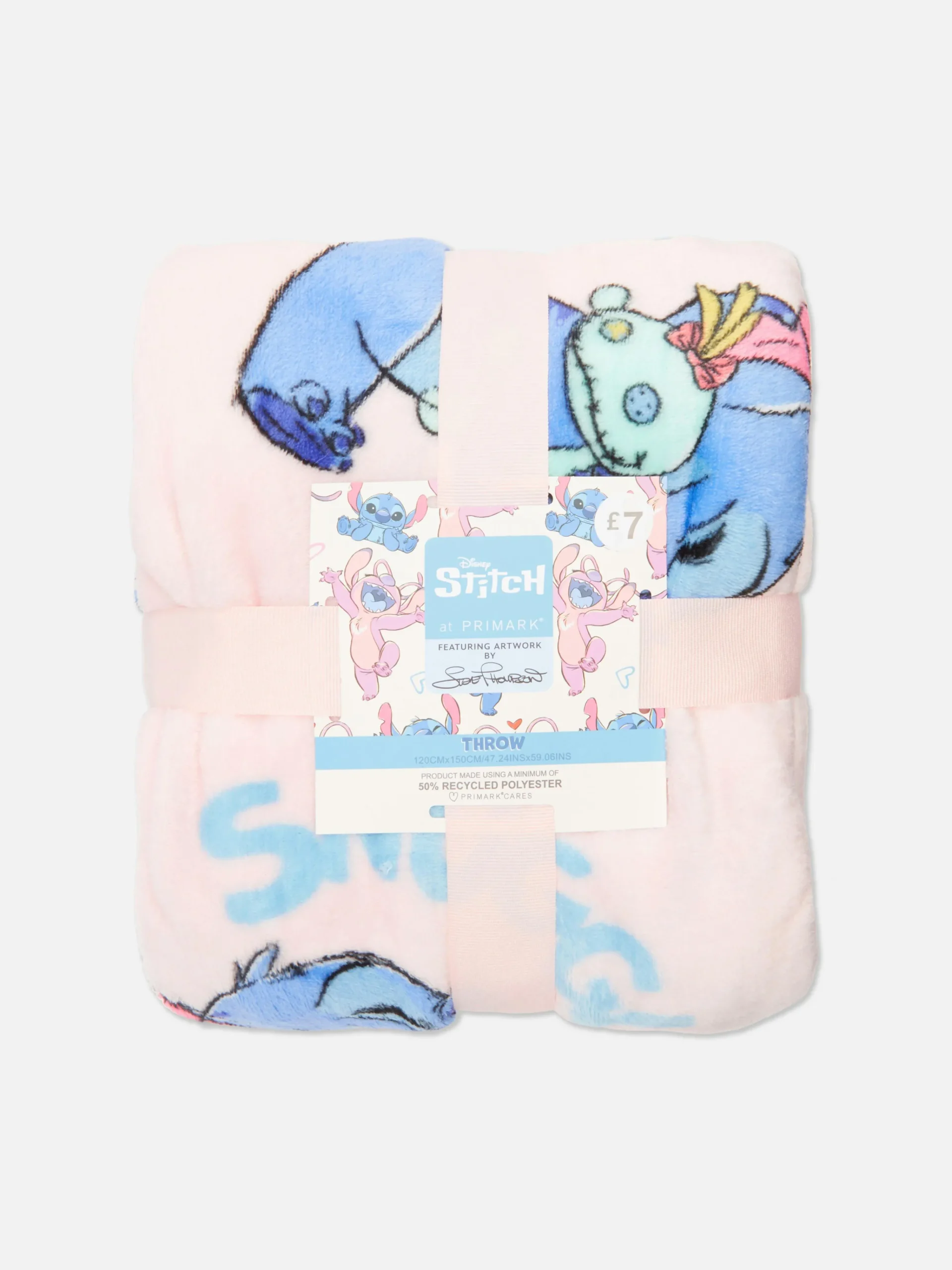 Discount „Disney Stitch & Engel“ Überwurf Decken Und Überwurfe