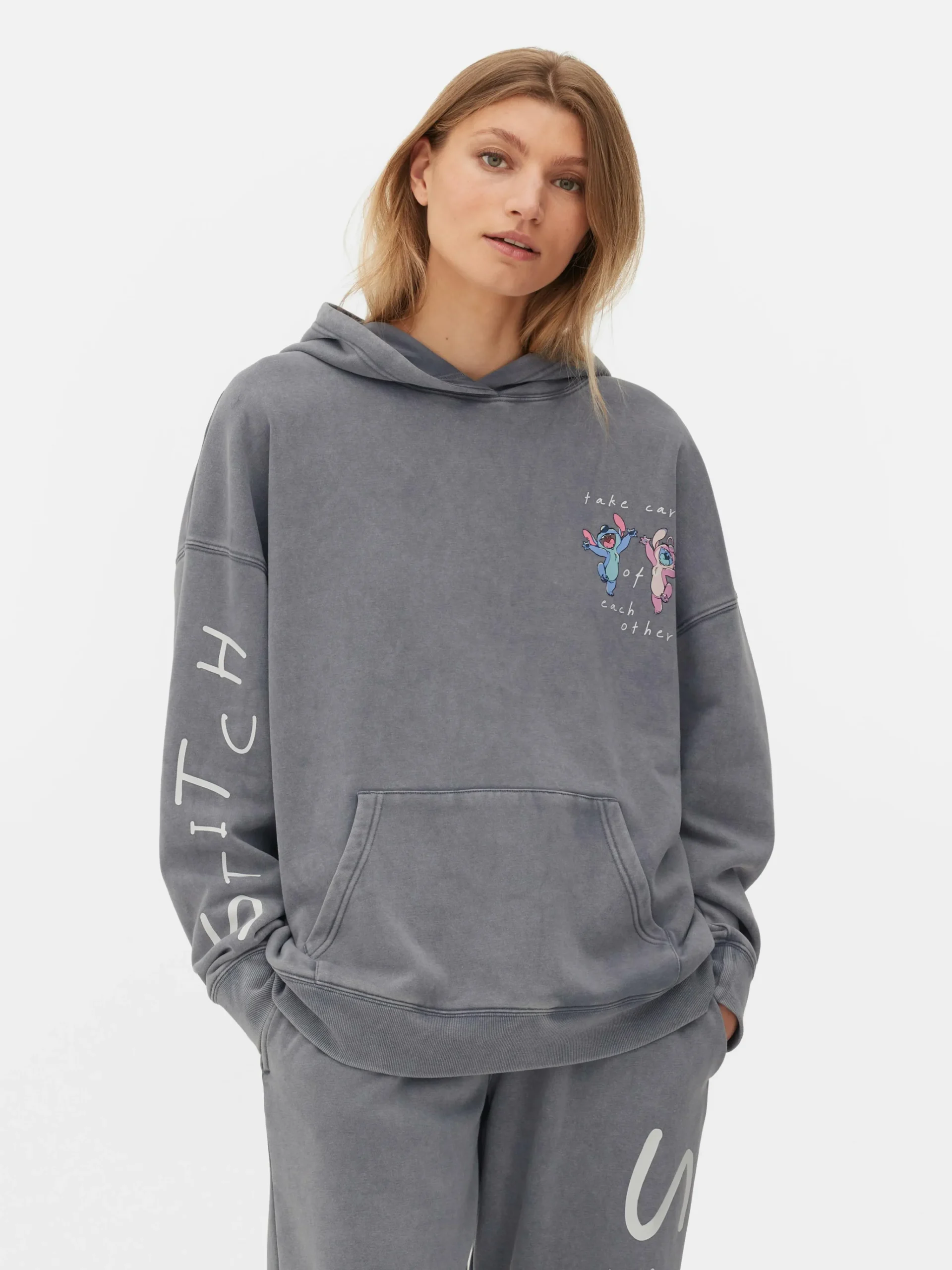 Clearance „Disney Stitch & Engel“ Hoodie Zum Kombinieren Damen Hoodies Und Sweatshirts