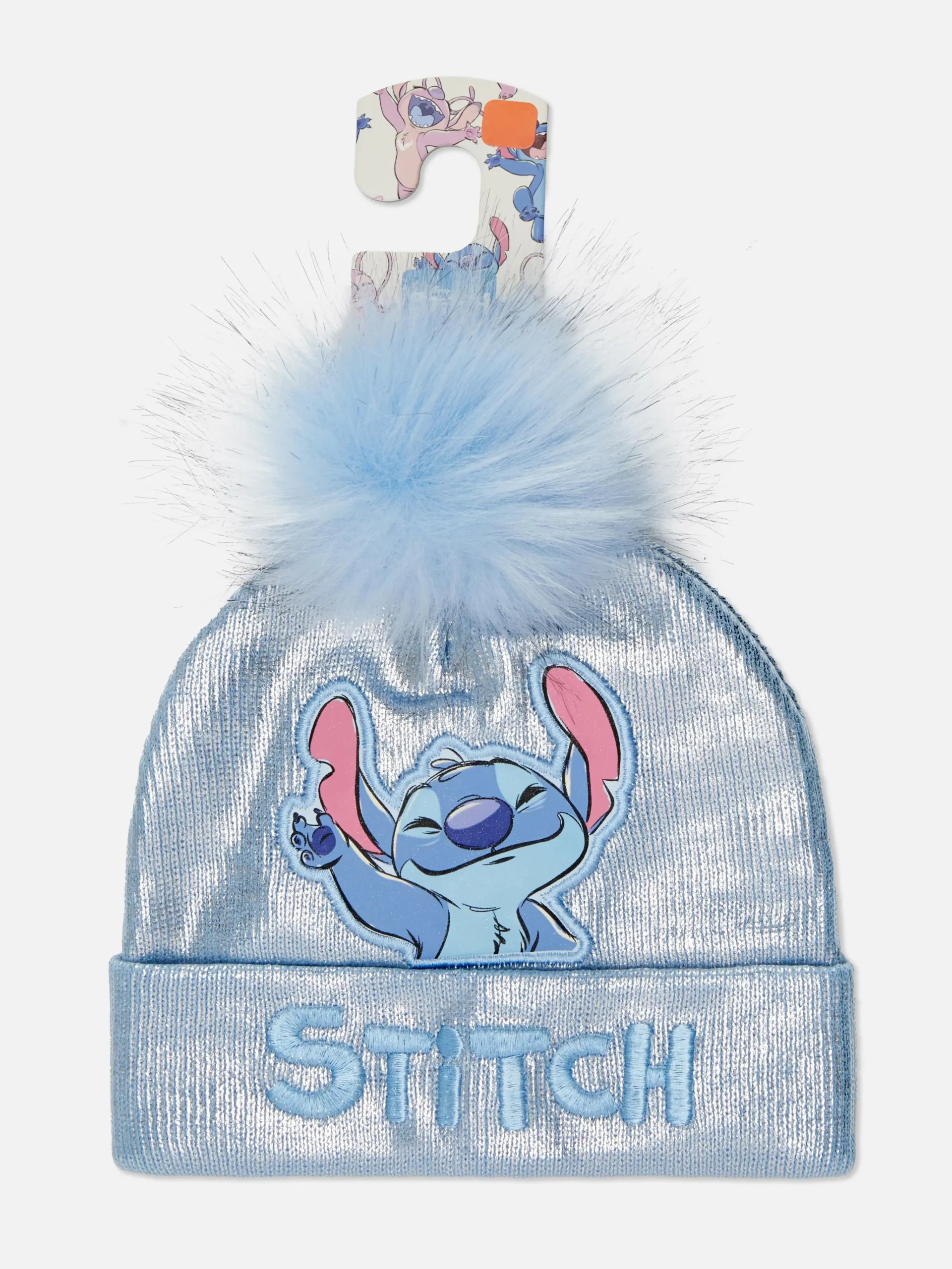 Clearance „Disney Stitch“ Beanie Mit Pompon Kinder Mützen, Handschuhe Und Schals