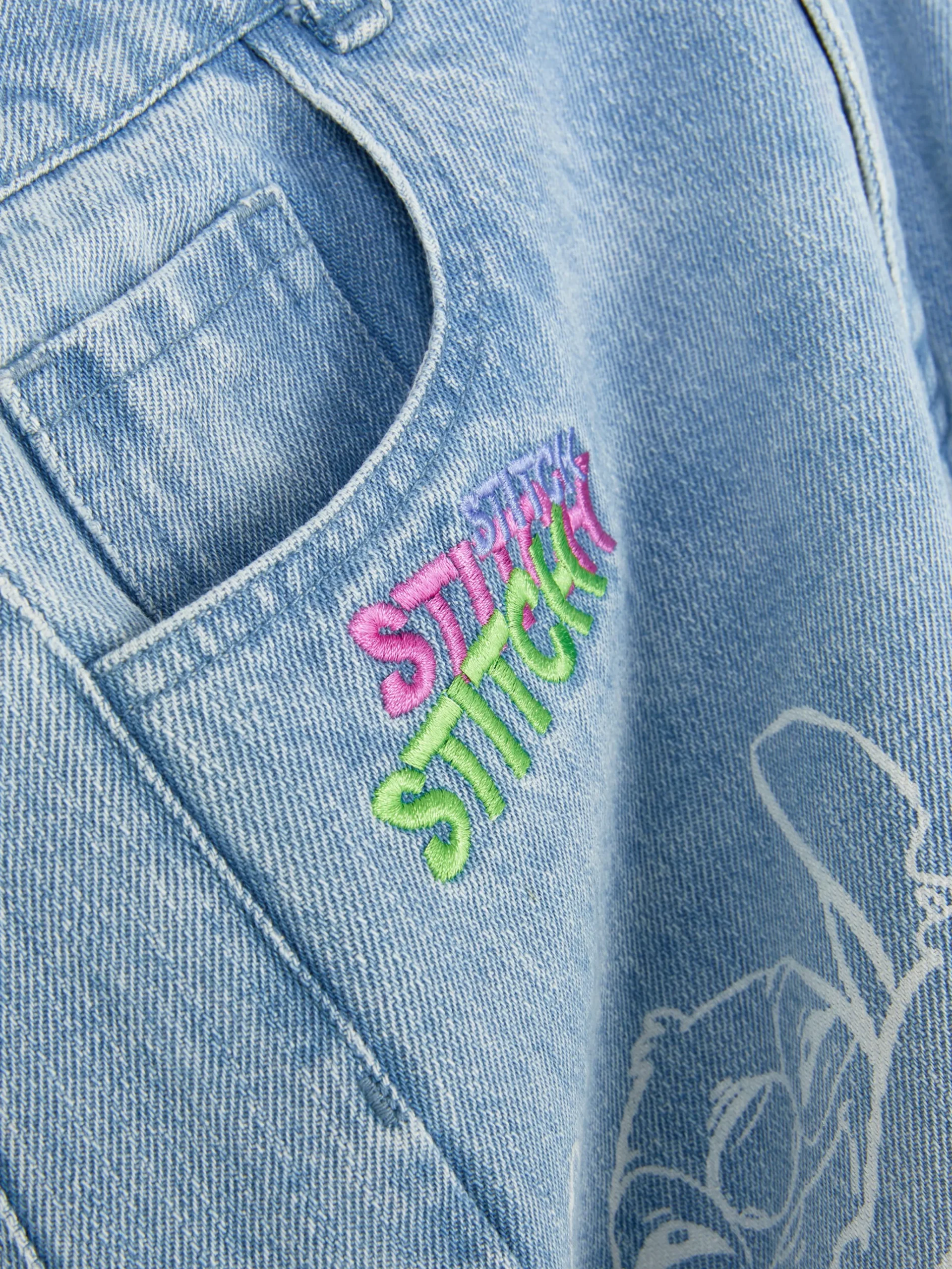 Outlet „Disney Stitch“ Denim-Jeans Kinder Jeans