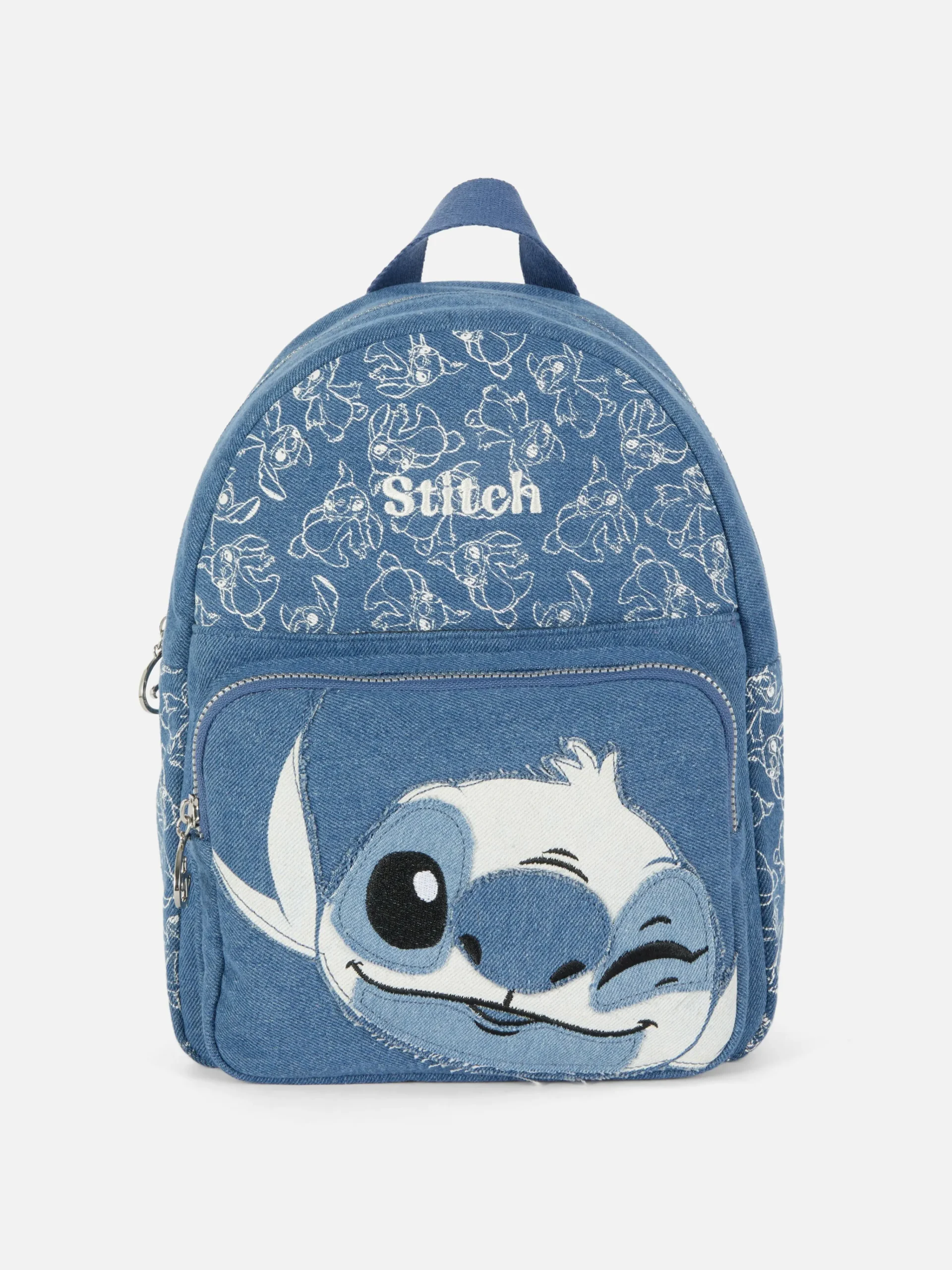 Sale „Disney Stitch“ Denim-Rucksack Damen Taschen Und Portemonnaies|Denim