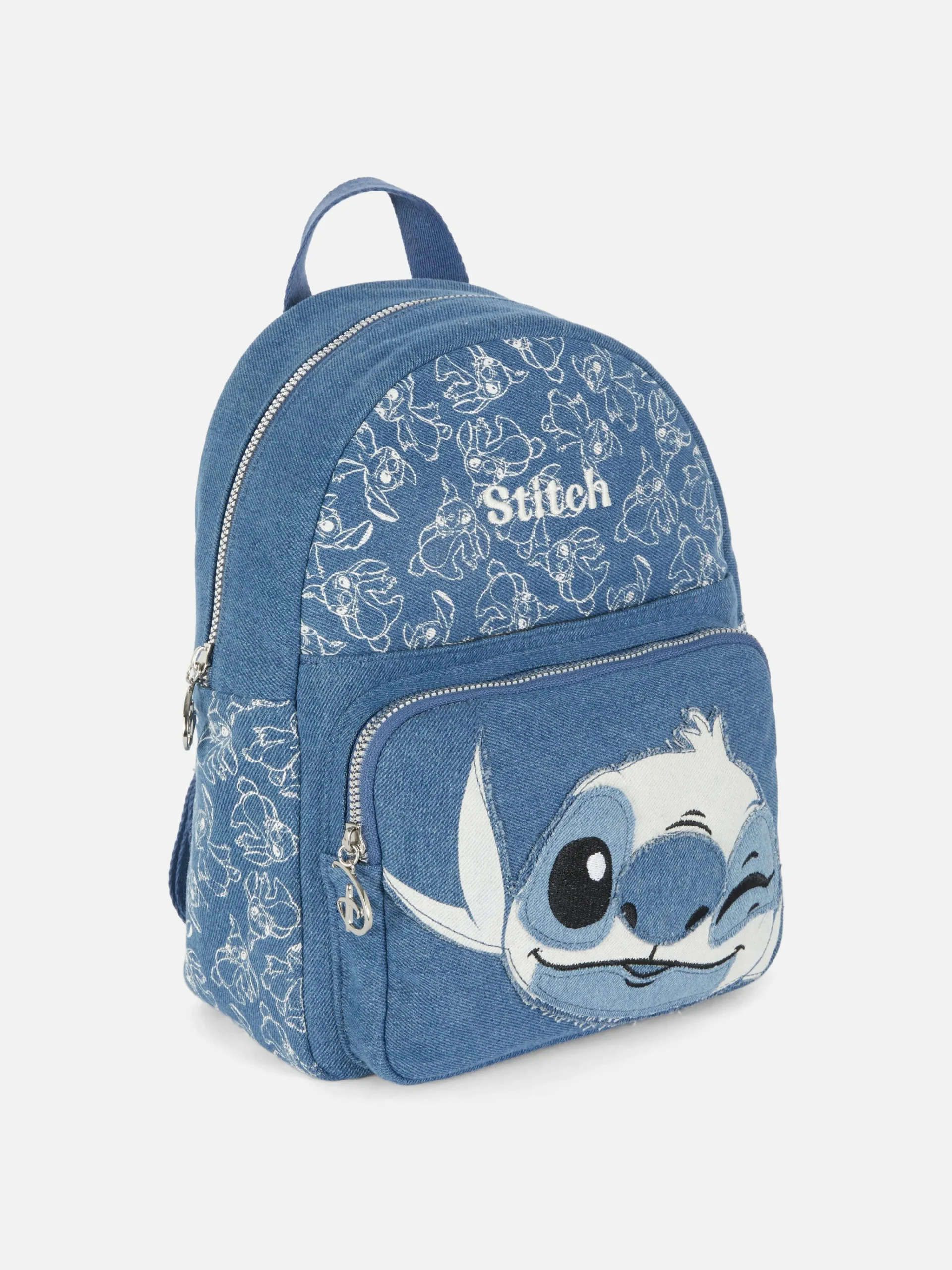 Sale „Disney Stitch“ Denim-Rucksack Damen Taschen Und Portemonnaies|Denim