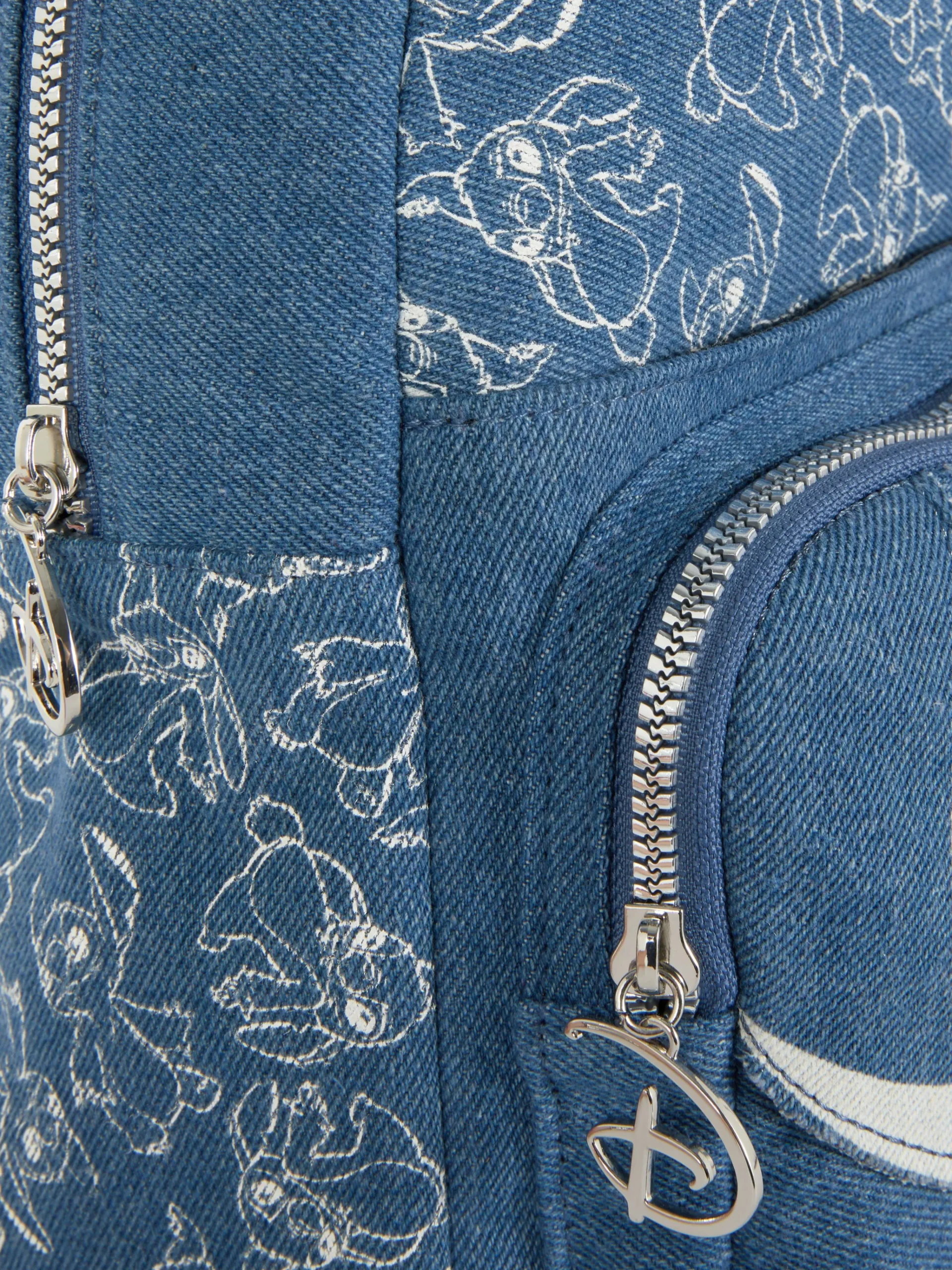 Sale „Disney Stitch“ Denim-Rucksack Damen Taschen Und Portemonnaies|Denim