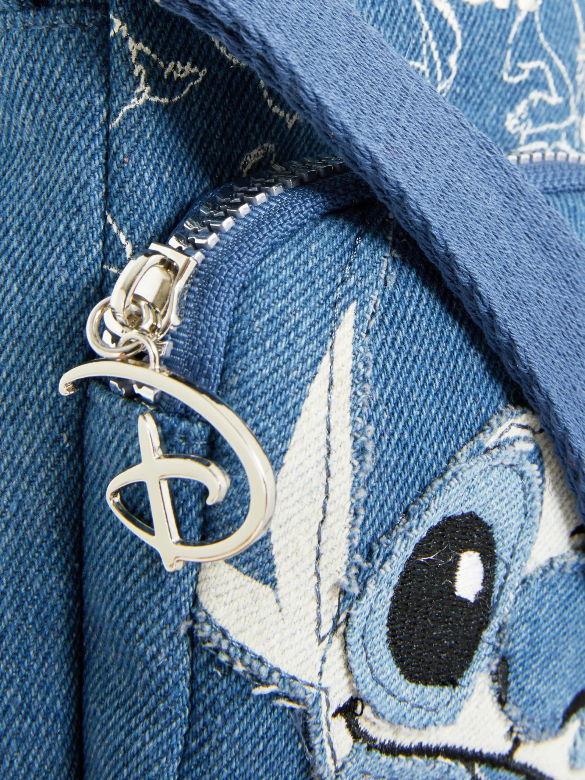 Sale „Disney Stitch“ Handytasche Aus Denim Damen Taschen Und Portemonnaies|Denim