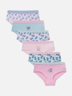 Hot „Disney Stitch“ Hipster-Slips, 6er-Pack Kinder Unterwäsche