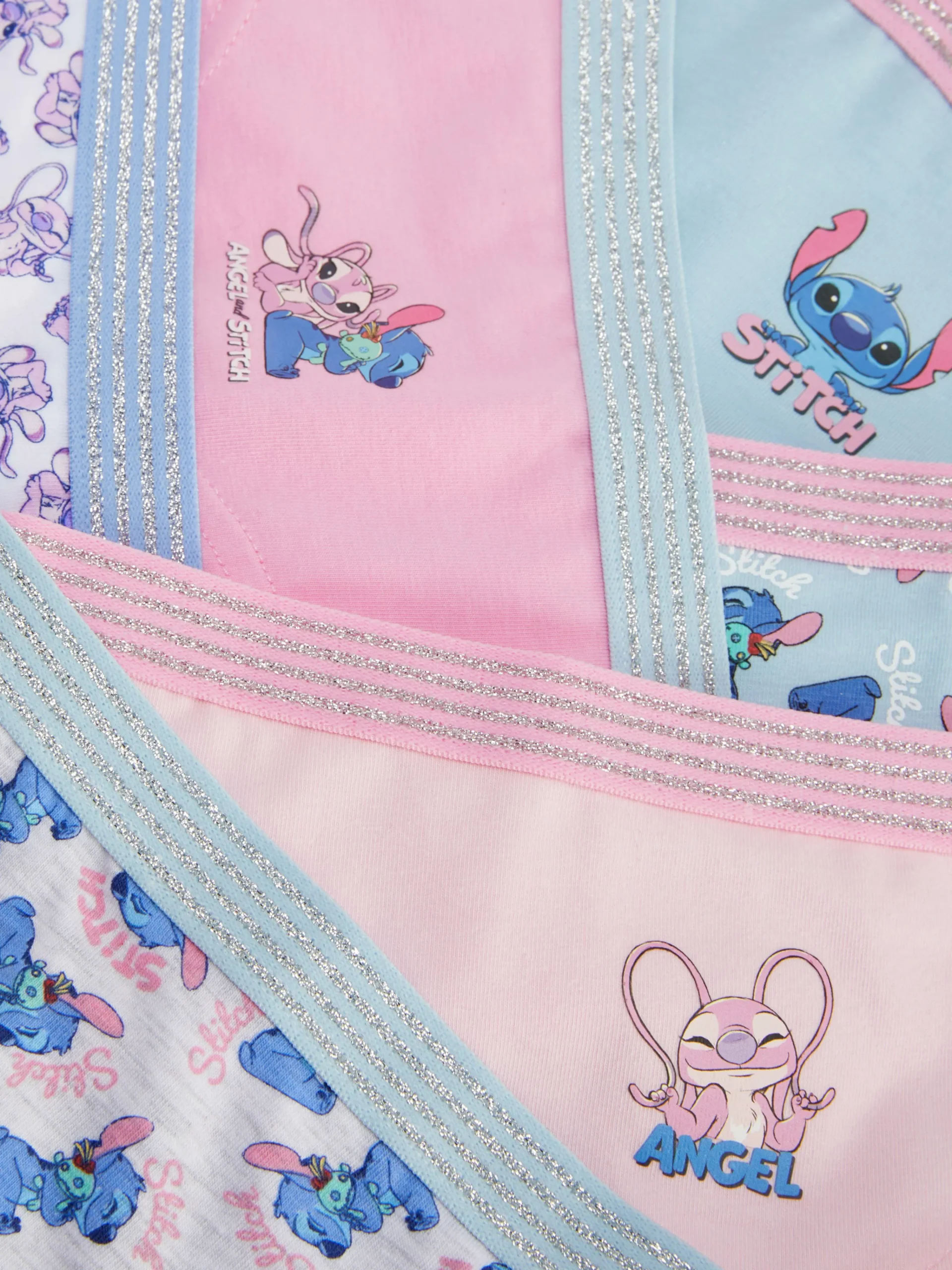 Hot „Disney Stitch“ Hipster-Slips, 6er-Pack Kinder Unterwäsche