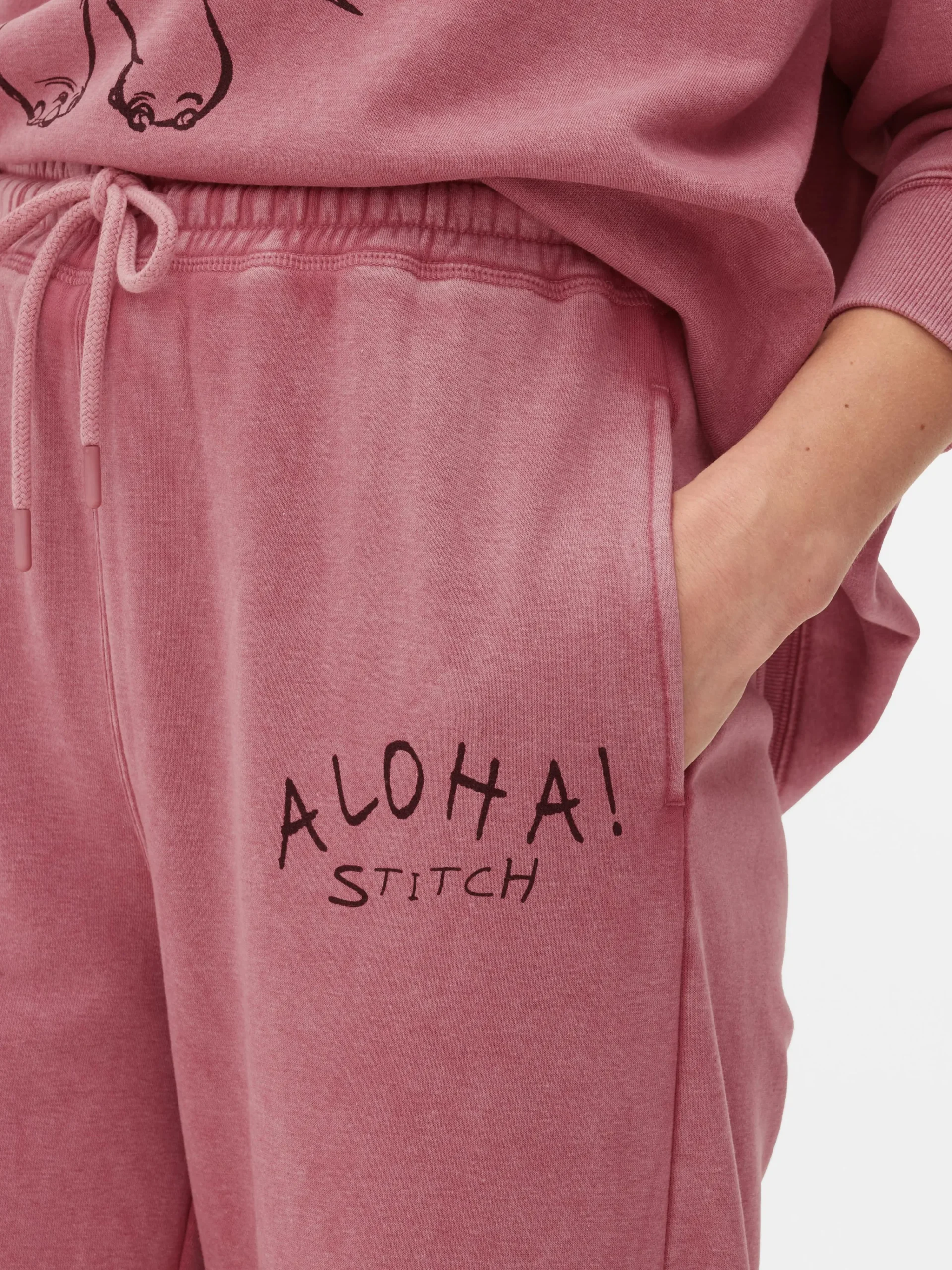Hot „Disney Stitch“ Jogginghose Mit Geradem Bein Damen Jogginghosen
