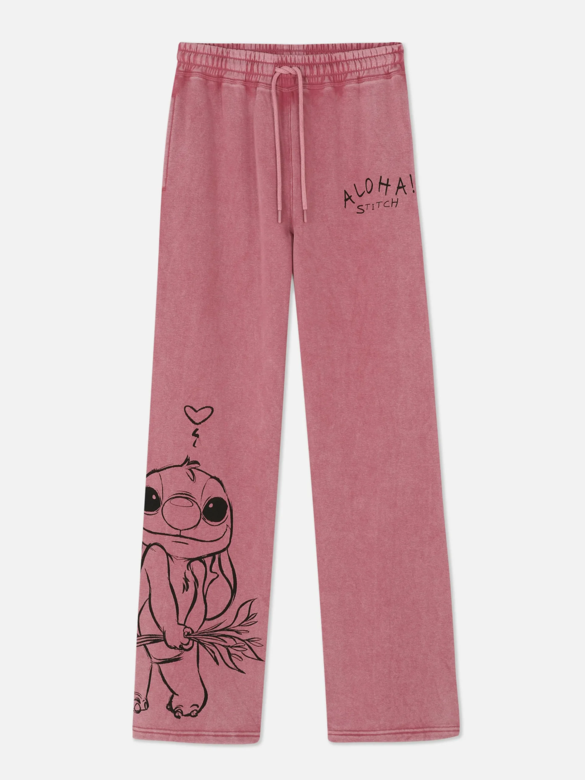 Hot „Disney Stitch“ Jogginghose Mit Geradem Bein Damen Jogginghosen