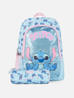 „Disney Stitch“ Schulrucksack Und Federmäppchen Kinder Taschen