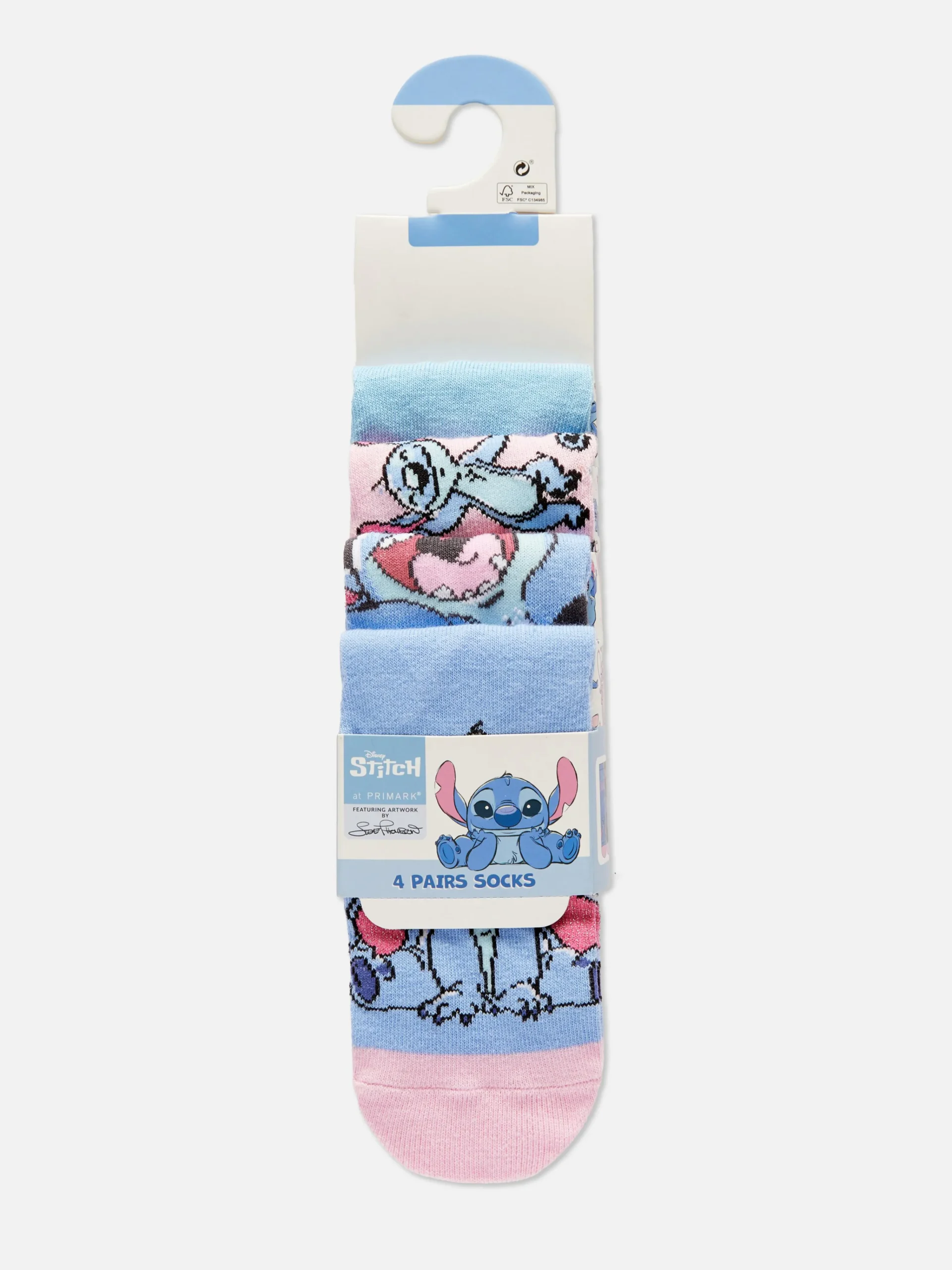 Sale „Disney Stitch“ Söckchen, 4er-Pack Kinder Socken Und Strumpfhosen