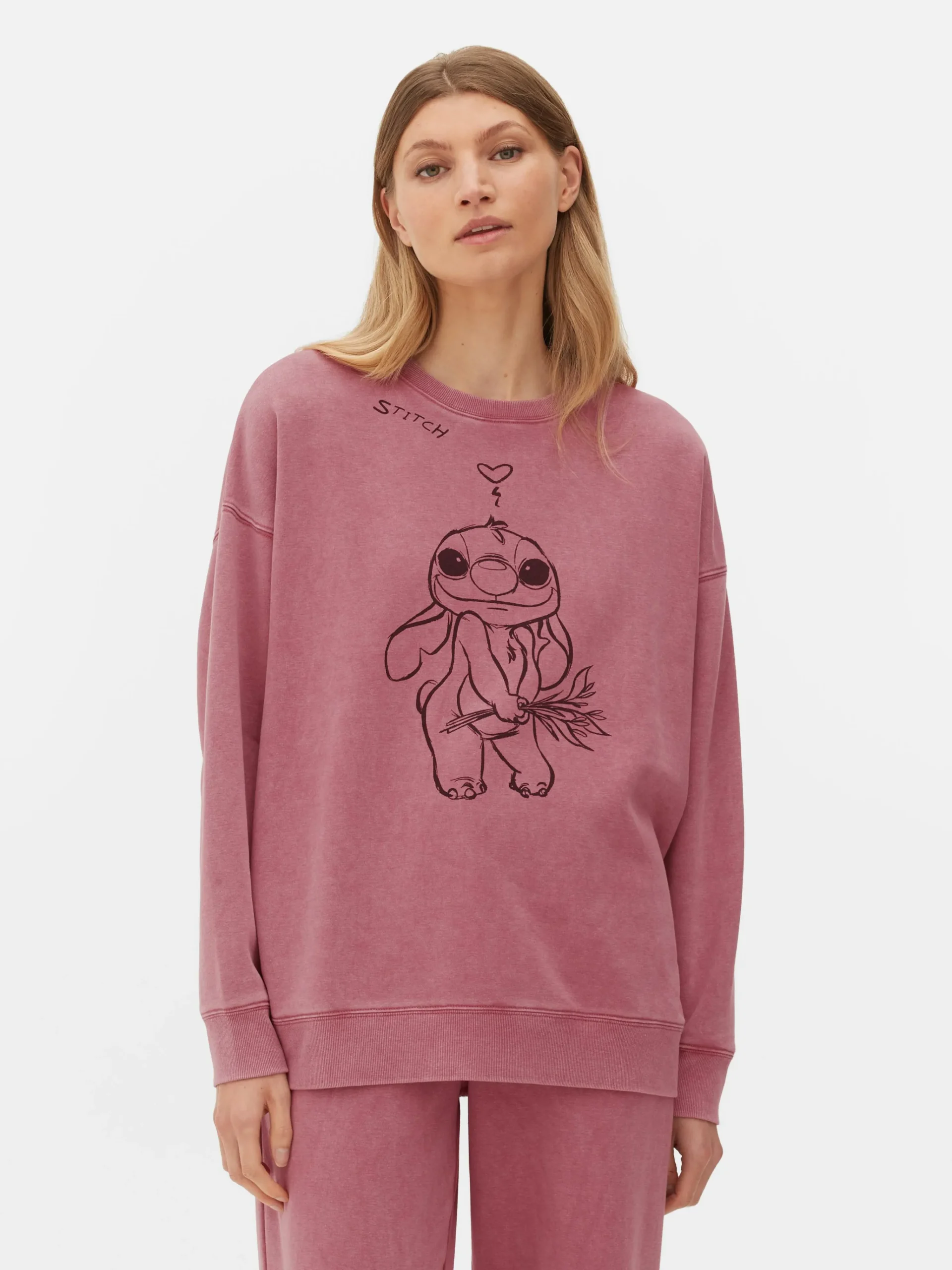 Outlet „Disney Stitch“ Sweatshirt Zum Kombinieren Damen Hoodies Und Sweatshirts