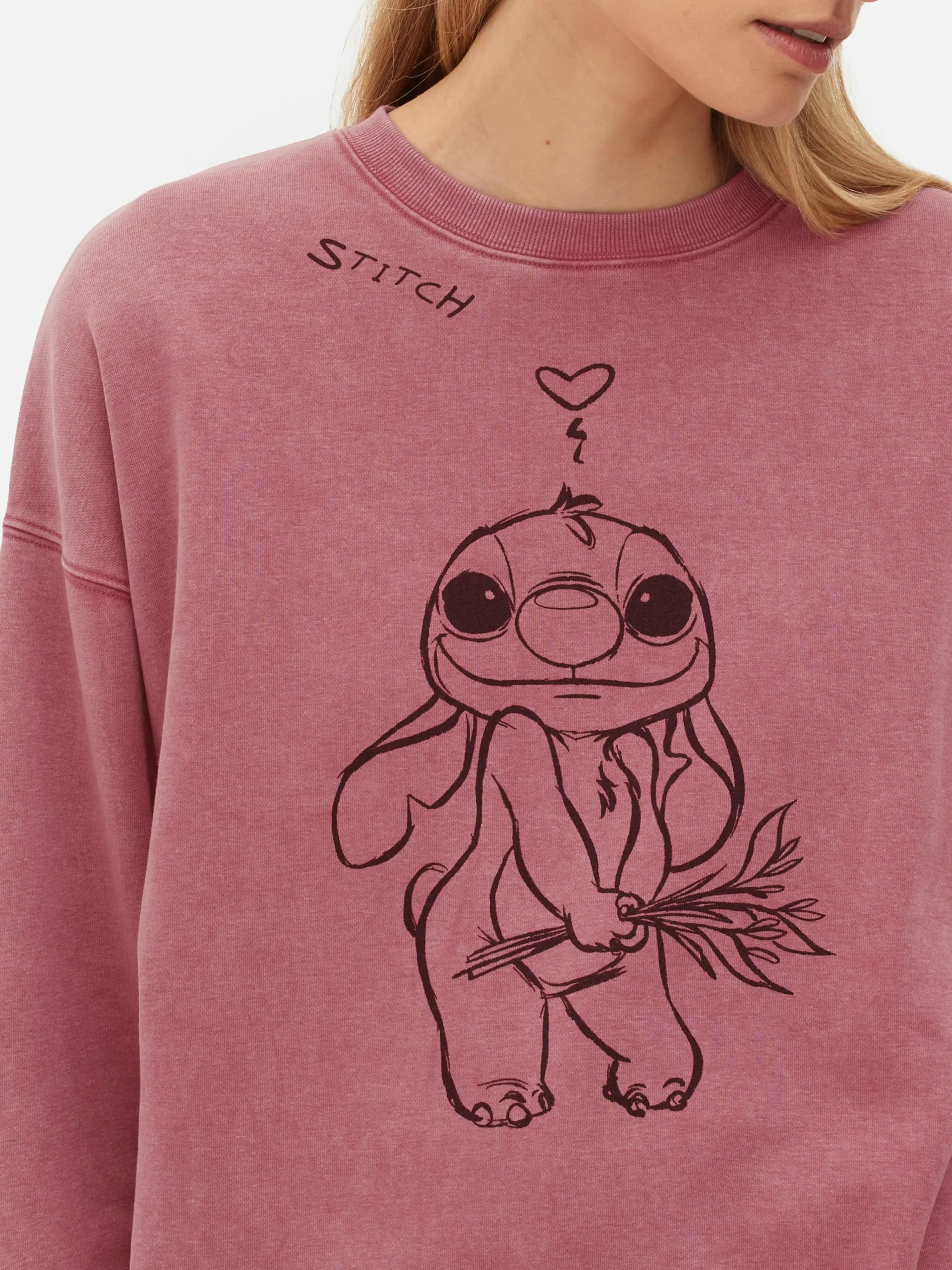 Outlet „Disney Stitch“ Sweatshirt Zum Kombinieren Damen Hoodies Und Sweatshirts