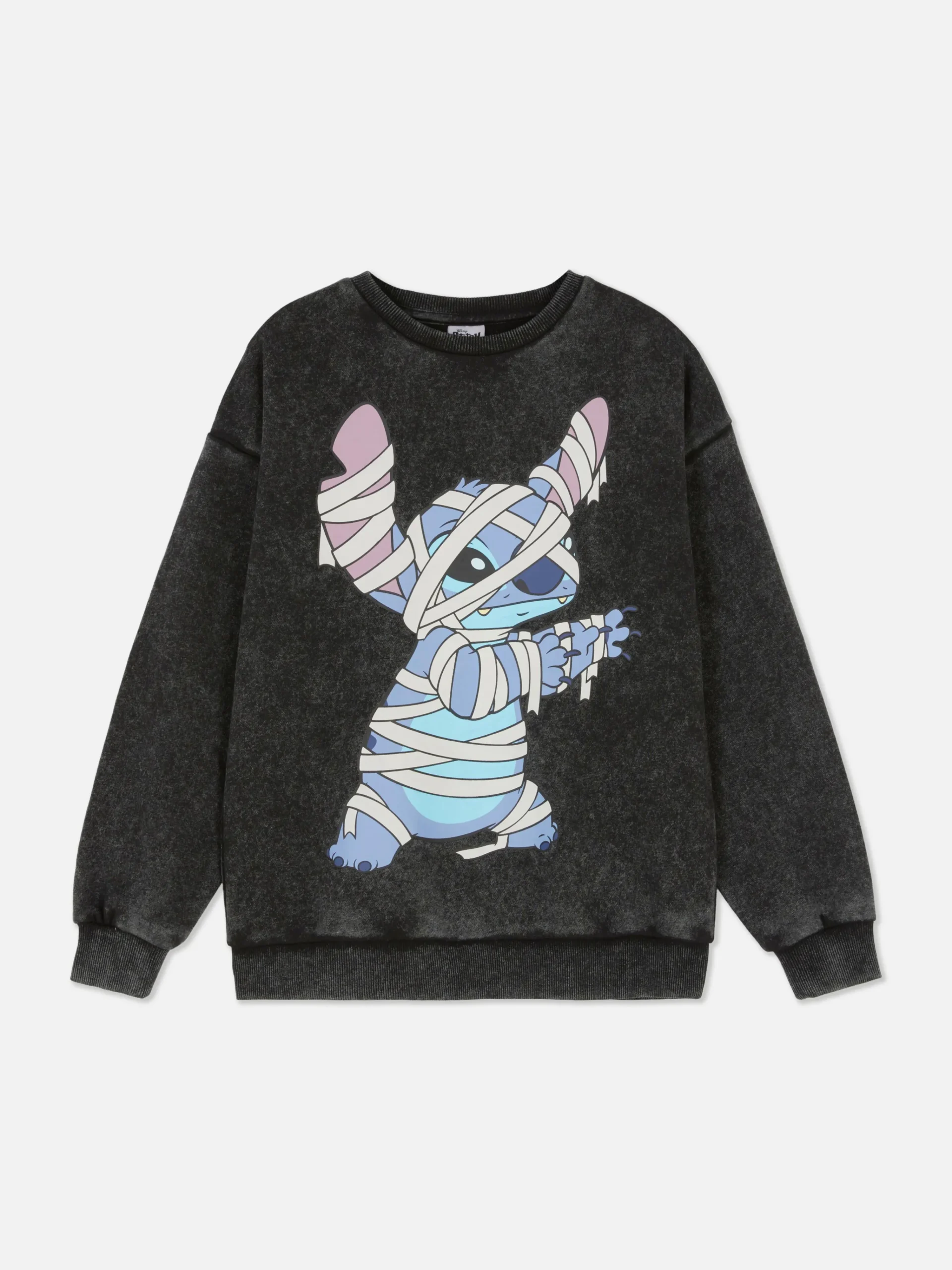 Hot „Disney Stitch“ Sweatshirt In Acid-Wash-Optik Kinder Halloween Alle|Hoodies Und Sweatshirts