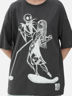 Discount „Disney The Nightmare Before Christmas“ T-Shirt Im Oversized-Look Damen The Nightmare Before Christmas|Halloween Alle