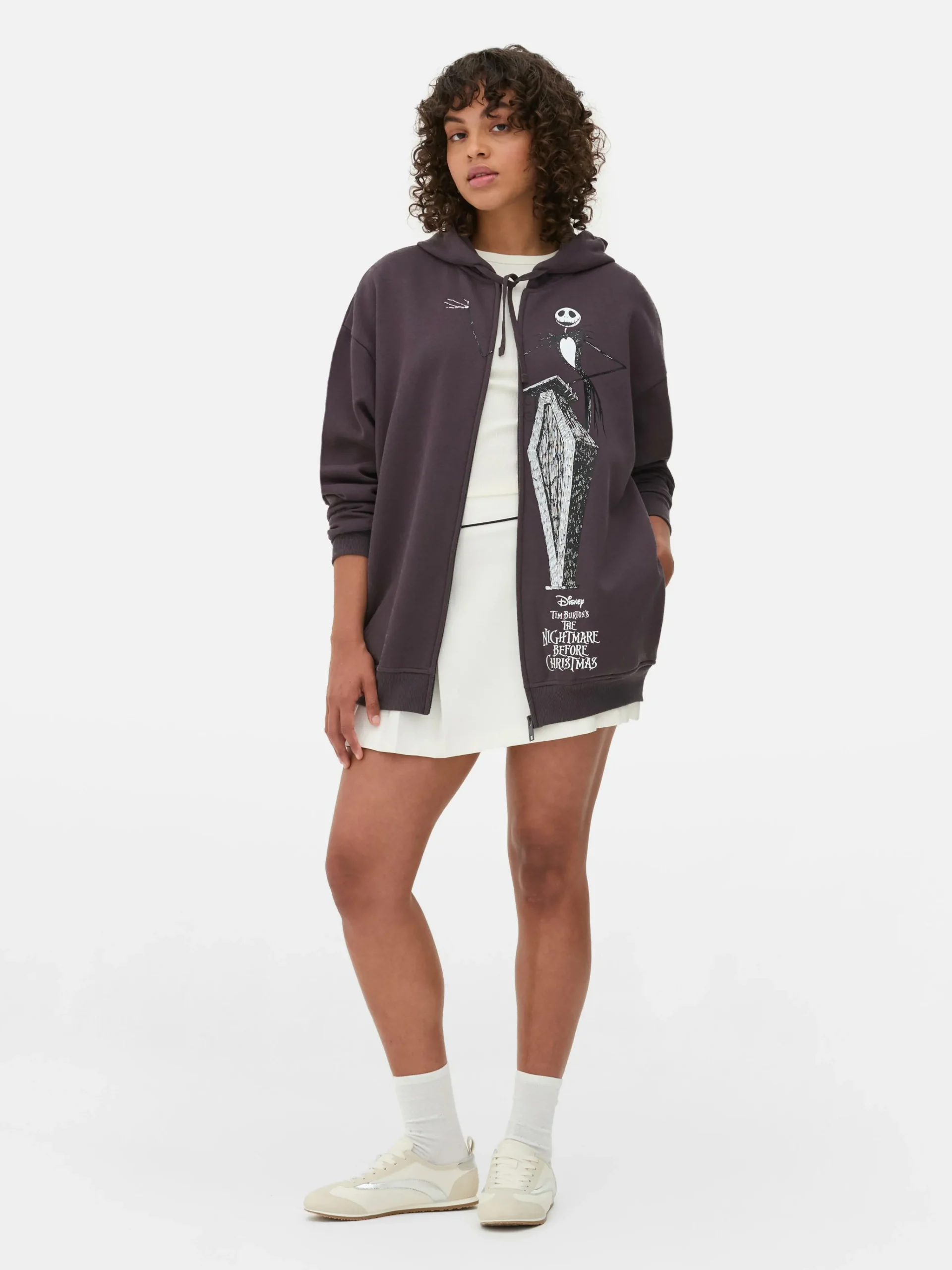 Discount „Disney The Nightmare Before Christmas“ Hoodie Mit Reißverschluss Damen The Nightmare Before Christmas|Halloween Alle