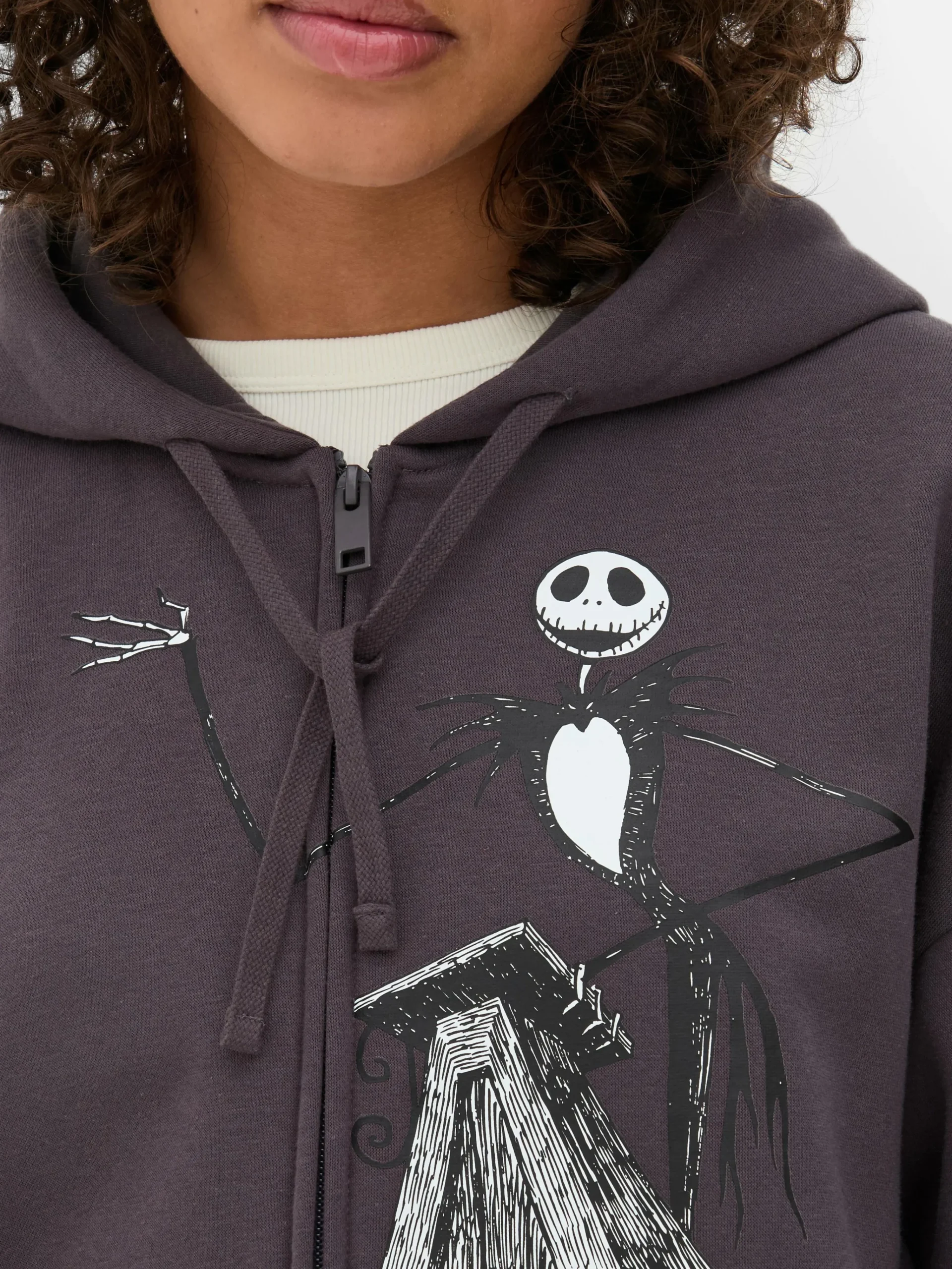 Discount „Disney The Nightmare Before Christmas“ Hoodie Mit Reißverschluss Damen The Nightmare Before Christmas|Halloween Alle
