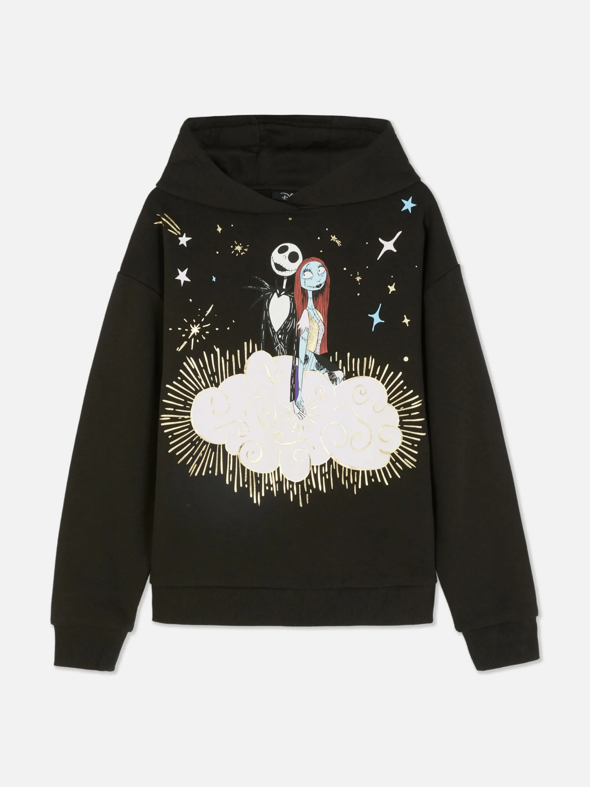 Sale „Disney Tim Burton's The Nightmare Before Christmas Jack & Sally“ Hoodie Kinder The Nightmare Before Christmas|Halloween Alle