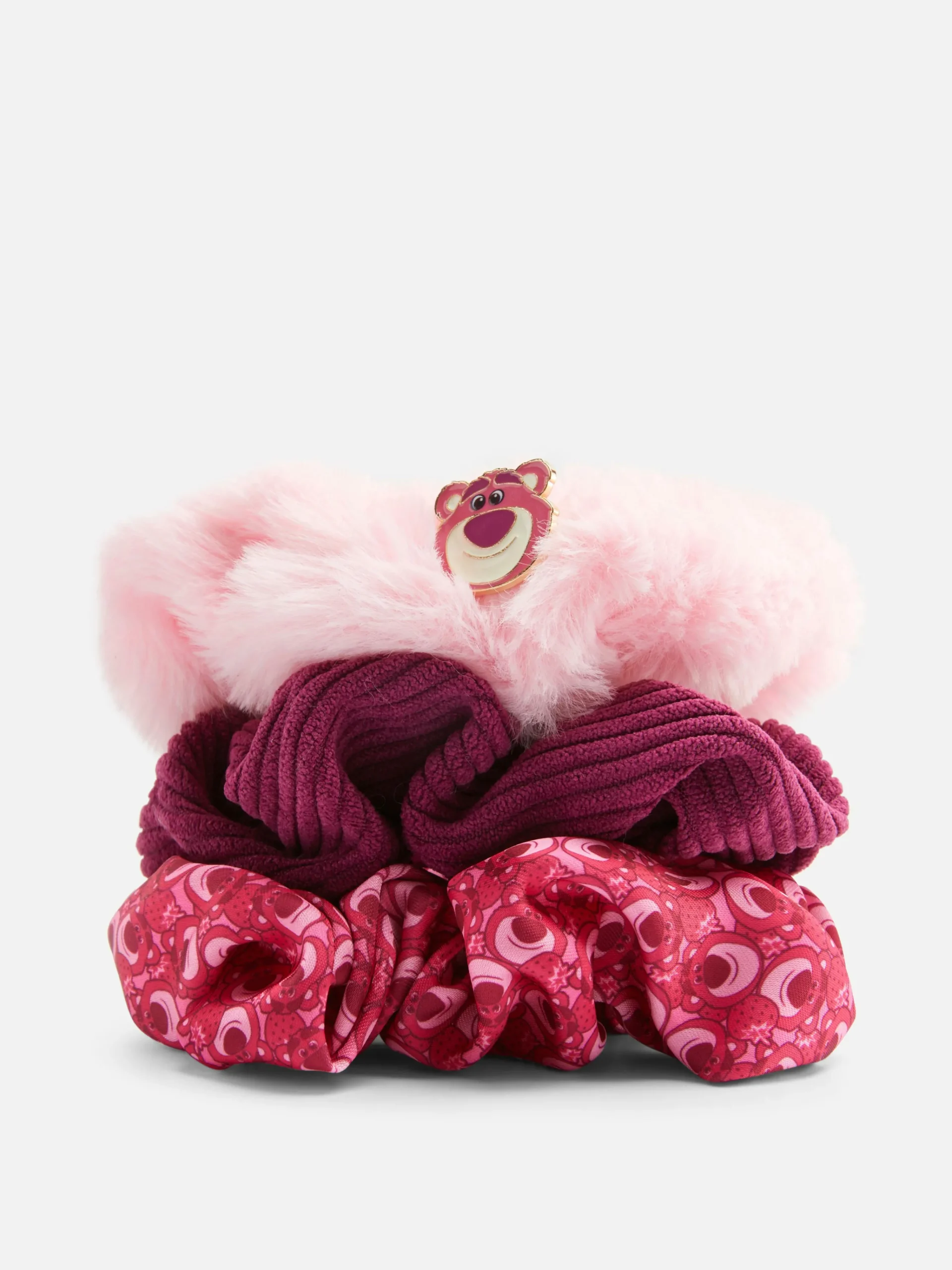 „Disney Toy Story Lotso“ Haargummis, 3er-Pack Damen Haarschmuck