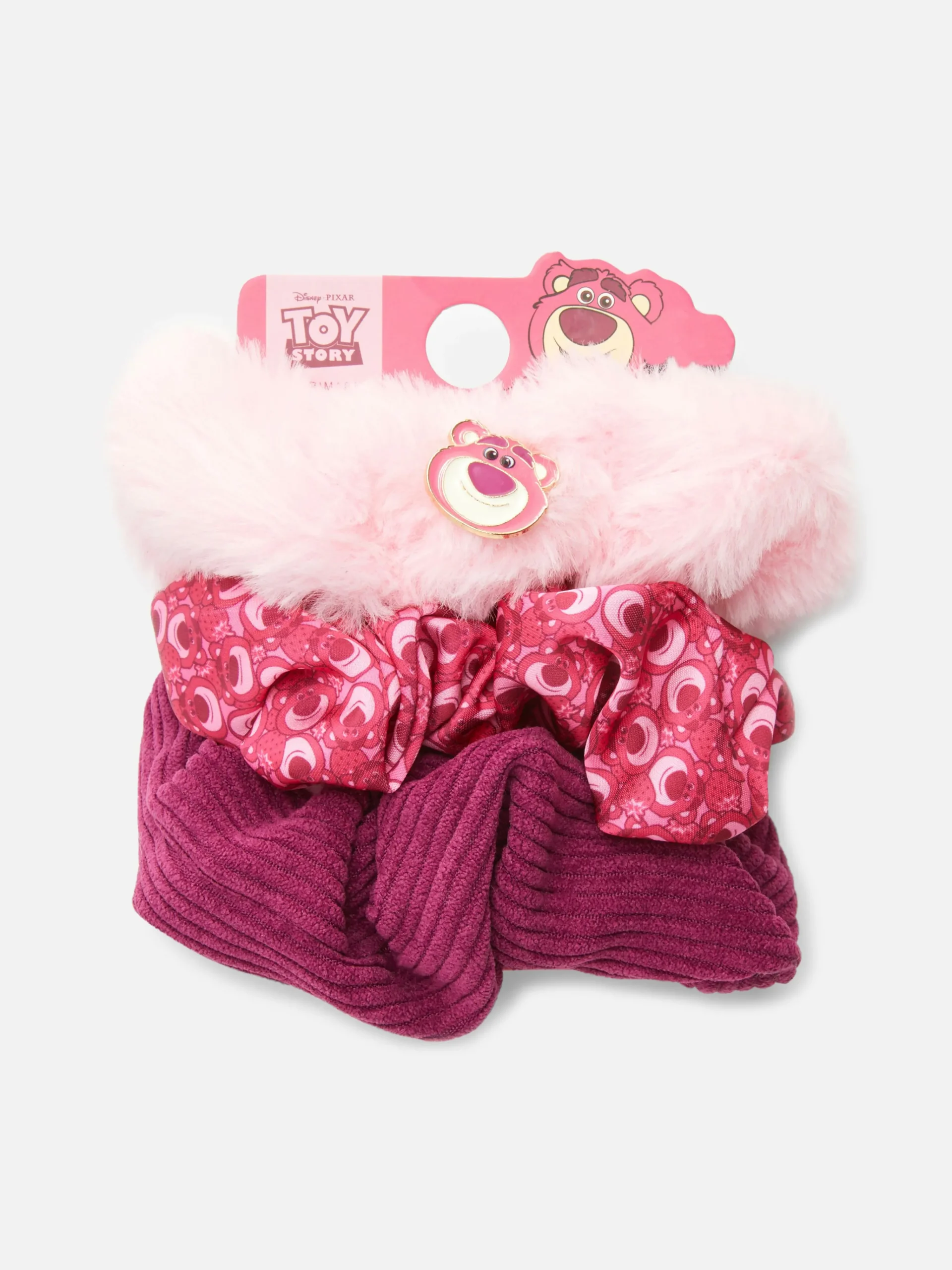 „Disney Toy Story Lotso“ Haargummis, 3er-Pack Damen Haarschmuck