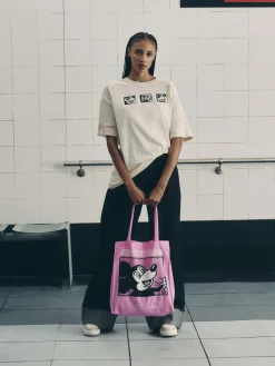 Clearance „Disney“ Tragetasche Von Keith Haring Damen Taschen Und Portemonnaies