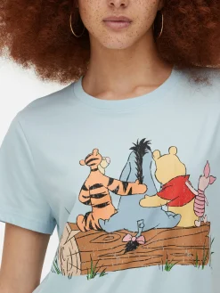 Discount „Disney Winnie Puuh“ T-Shirt Mit Print Damen Tops Und T-Shirts