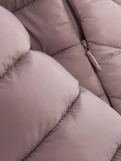 Dünne Pufferjacke Mit Kapuze Damen Jacken Und Mäntel