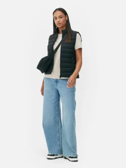 Sale Dünne Weste Mit Trichterkragen Damen Jacken Und Mäntel