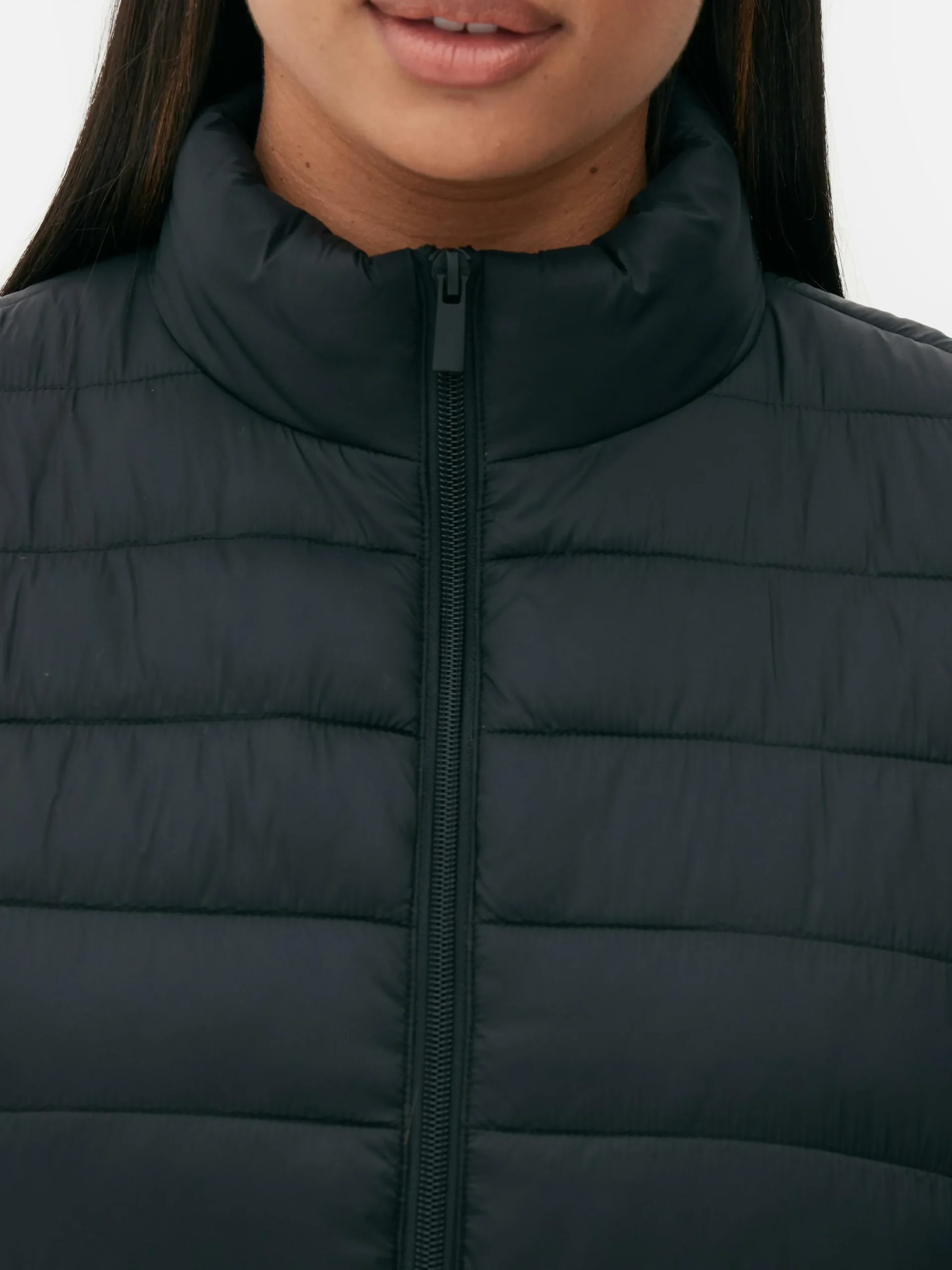 Sale Dünne Weste Mit Trichterkragen Damen Jacken Und Mäntel