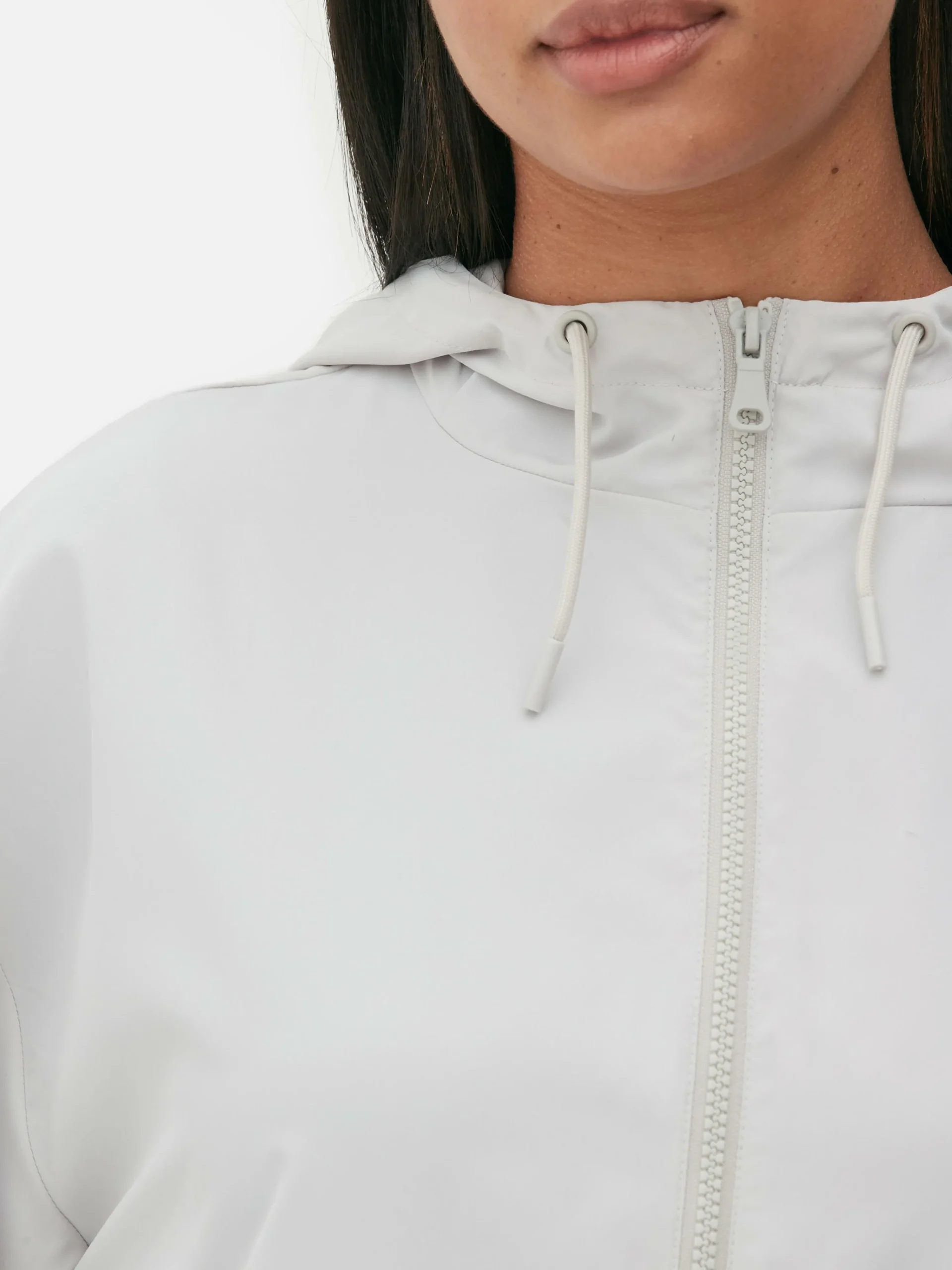 Discount Dünner Parka-Regenmantel Mit Kapuze Damen Jacken Und Mäntel
