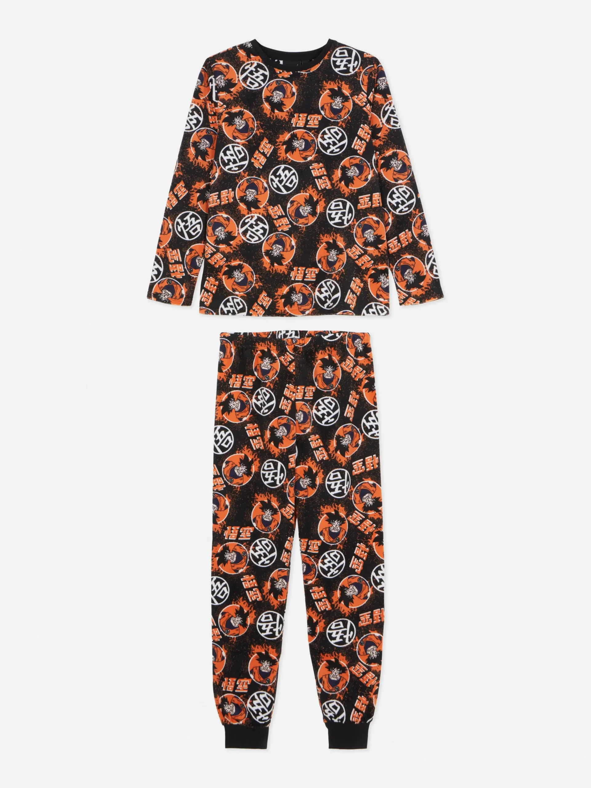 „Dragon Ball Z“ Fleece-Schlafanzug Kinder Schlafanzüge Und Nachtwäsche