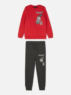 Best „Dragon Ball Z San Goku“ Sweatshirt Und Jogginghose Kinder Sets Und Outfits