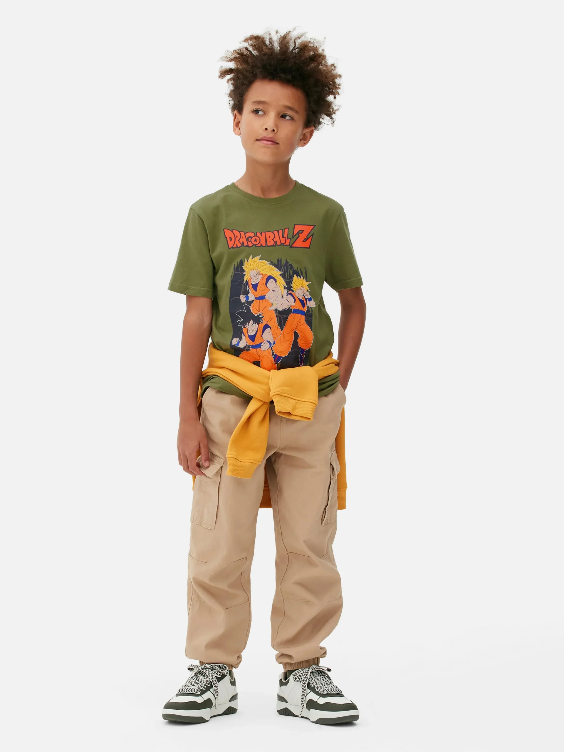 Outlet „Dragon Ball Z Super-Saiyajin Goku“ T-Shirt Kinder Tops Und T-Shirts