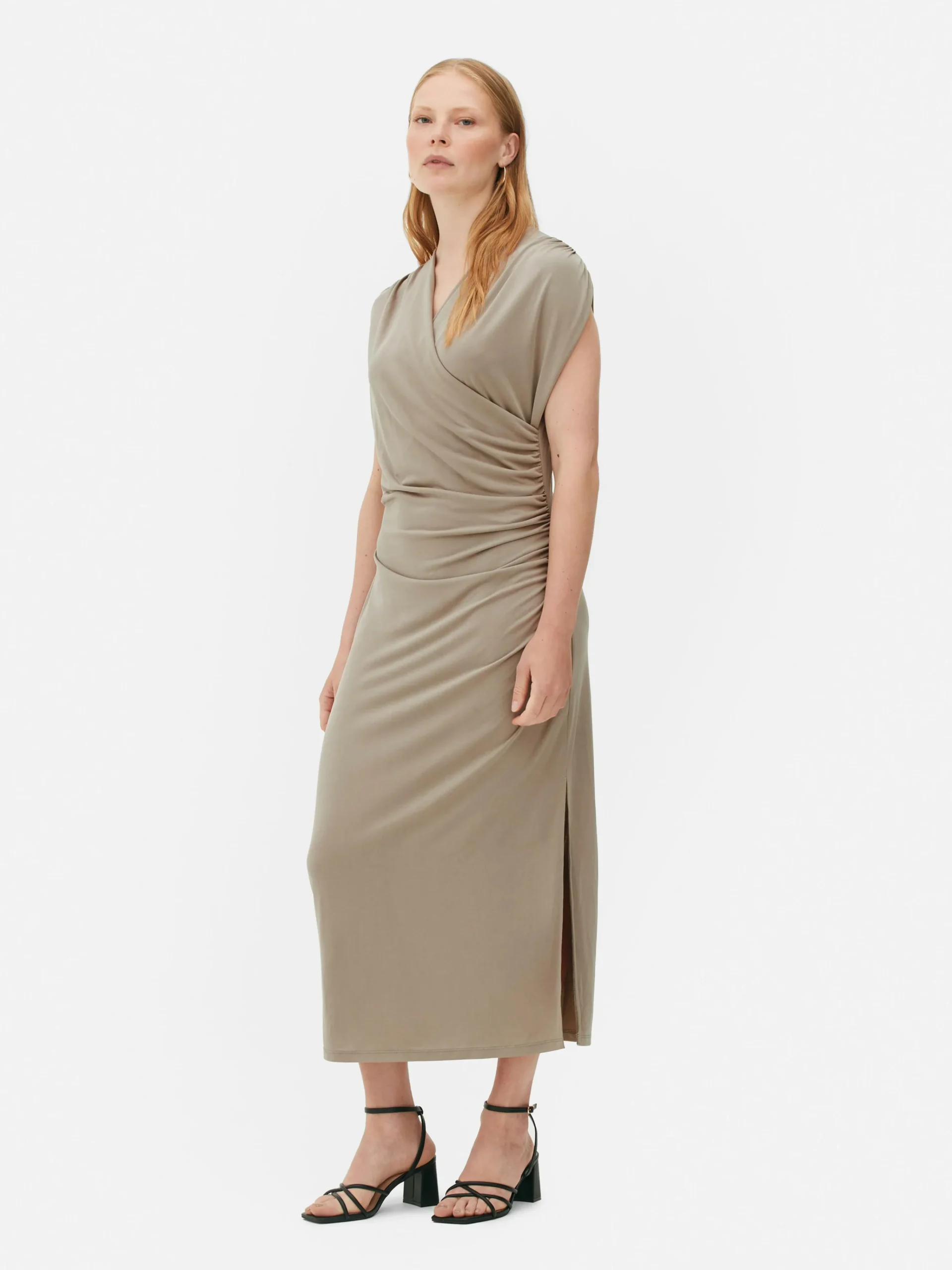 Online Drapiertes „The Edit“ Jerseykleid Damen Kleider