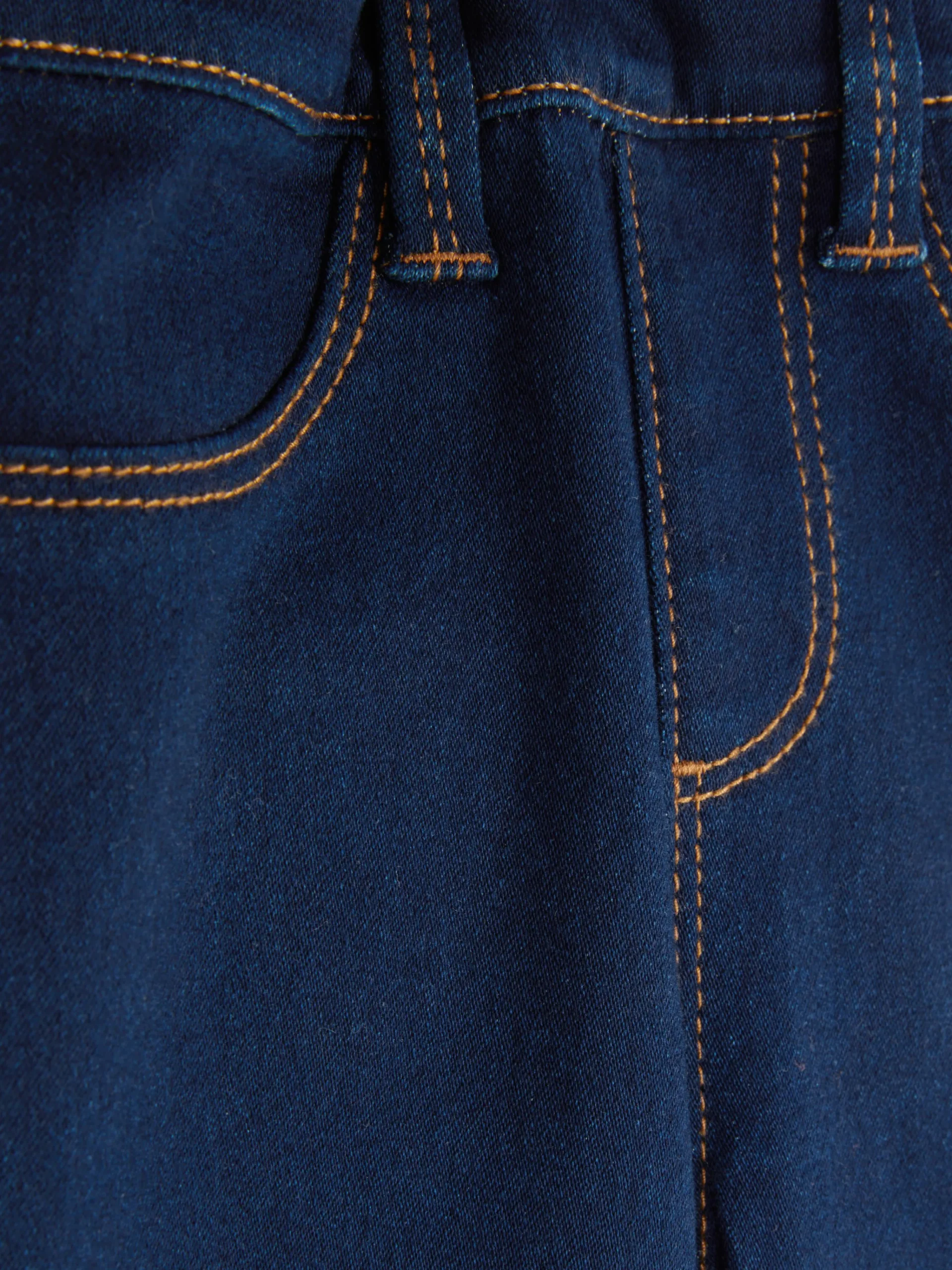 Sale Dunkle Denim-Jeggings Kinder Jeans